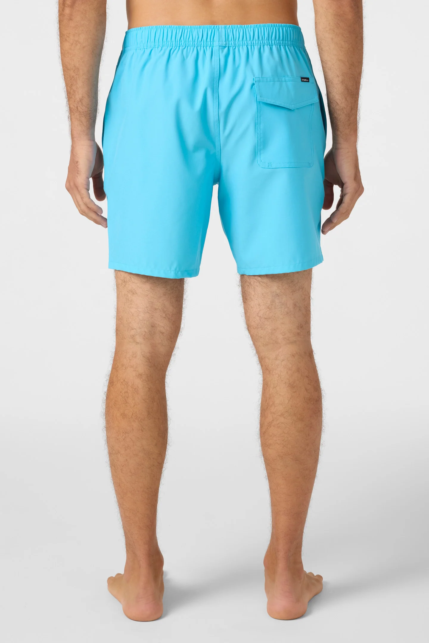 Lennox Hermosa Solid 17" Swim Trunks - Image 5