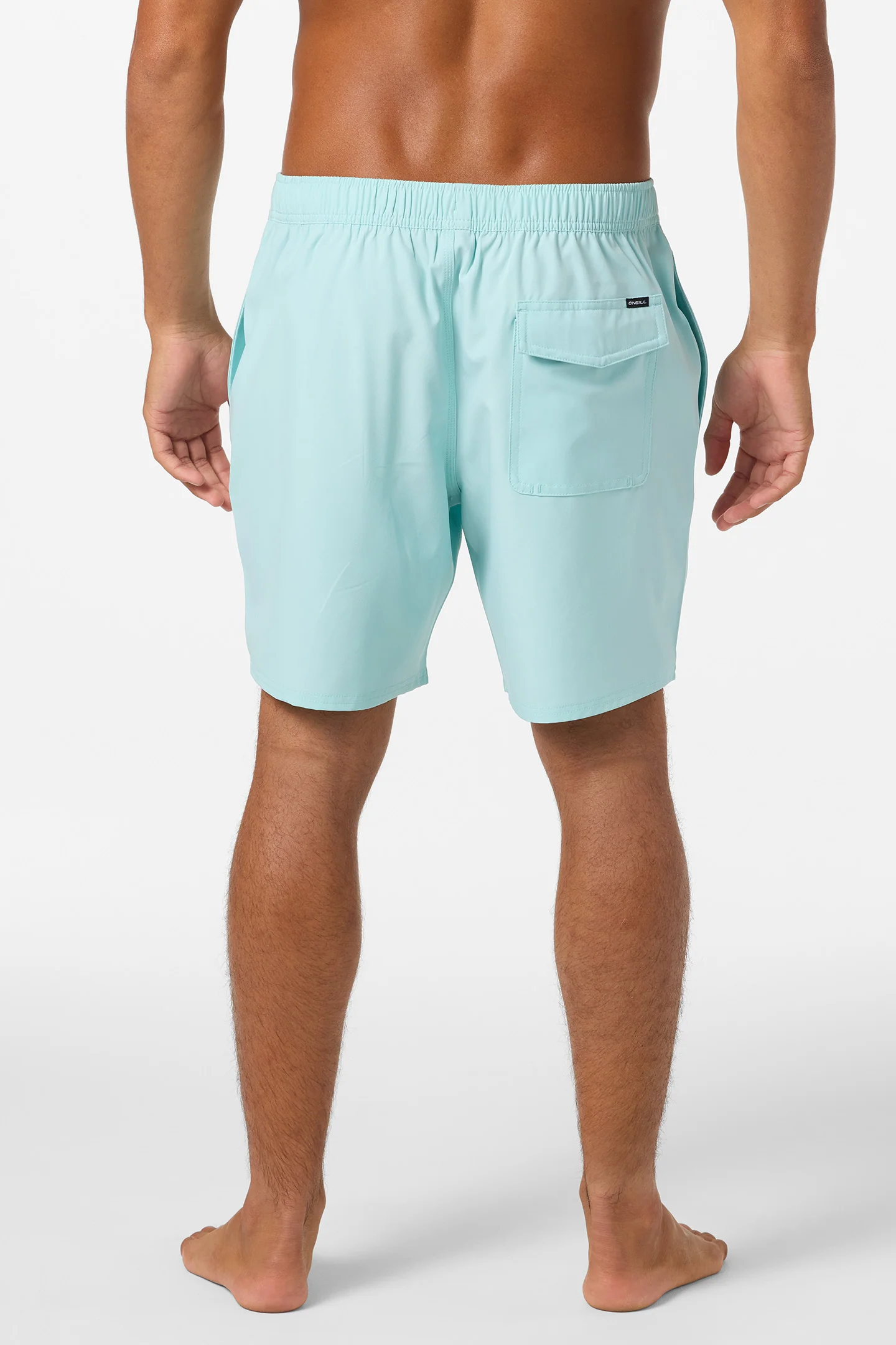 Lennox Hermosa Solid Volley 17" Swim Trunks - Image 4