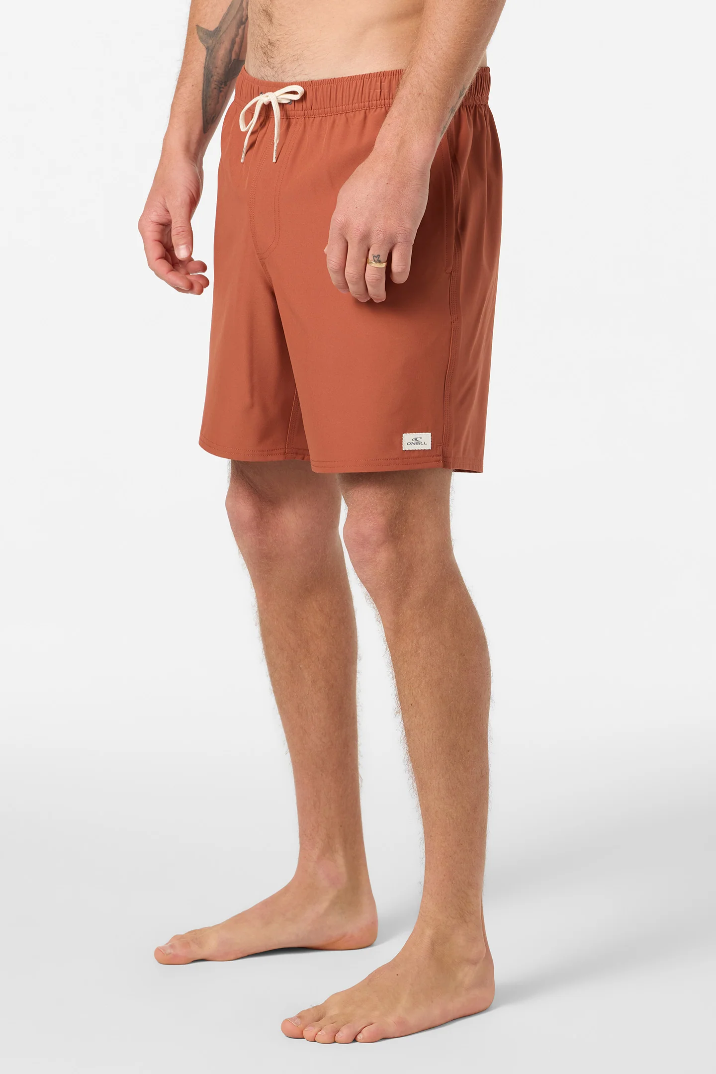 Lennox Hermosa Solid Volley 17" Swim Trunks - Image 3