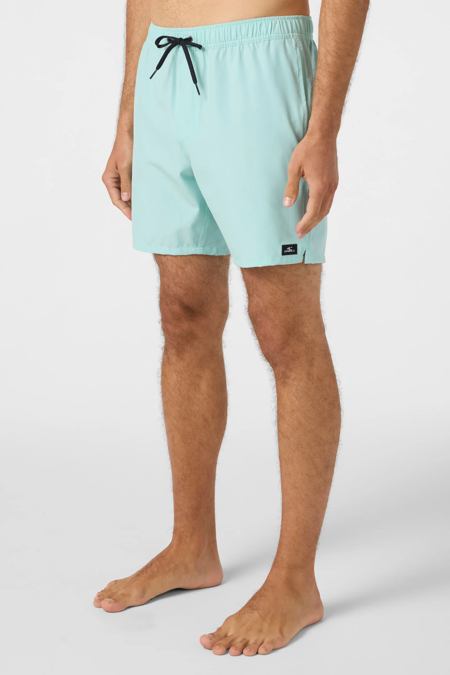 Lennox Hermosa Solid 17" Swim Trunks - Image 3