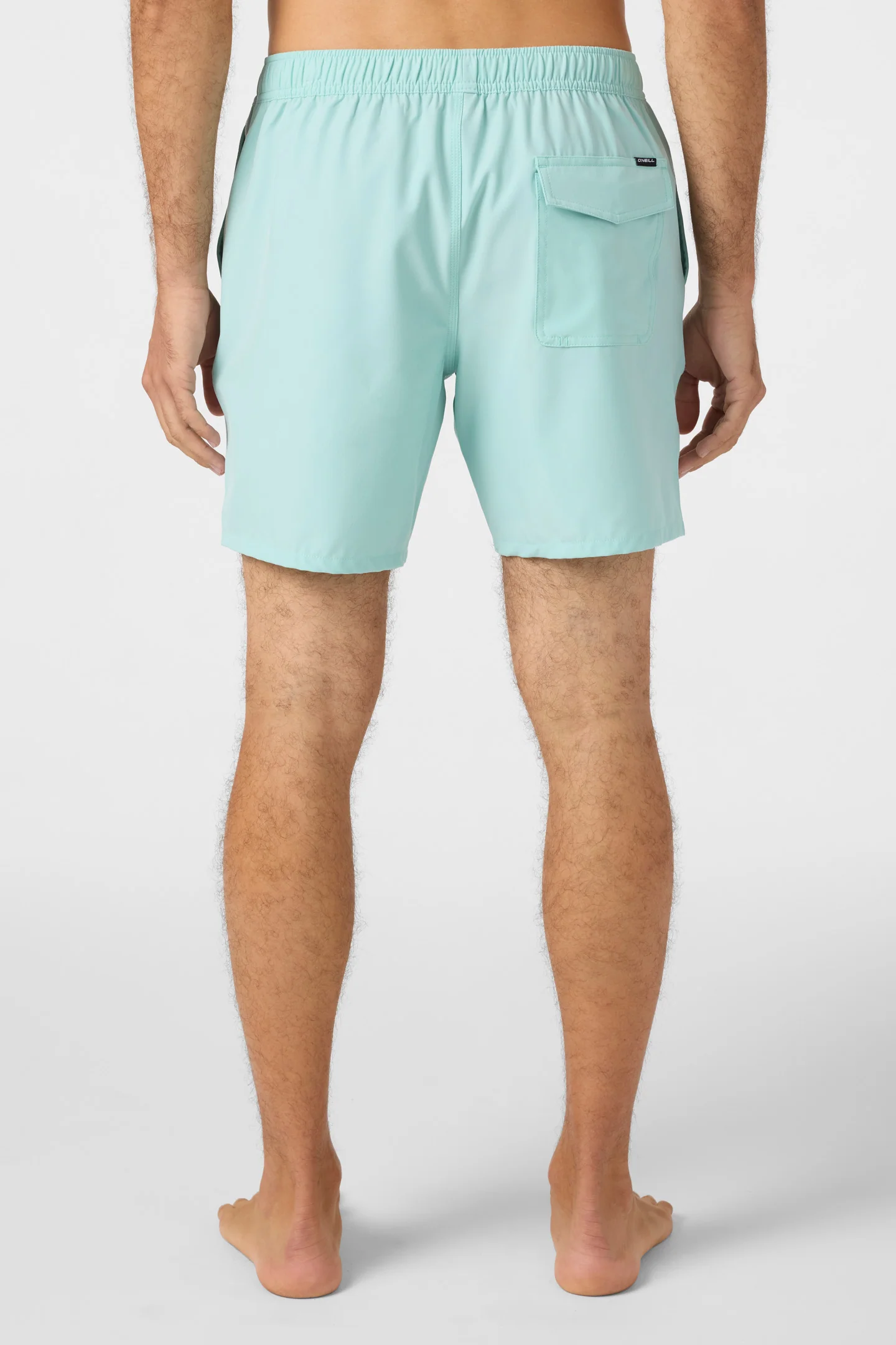 Lennox Hermosa Solid 17" Swim Trunks - Image 5