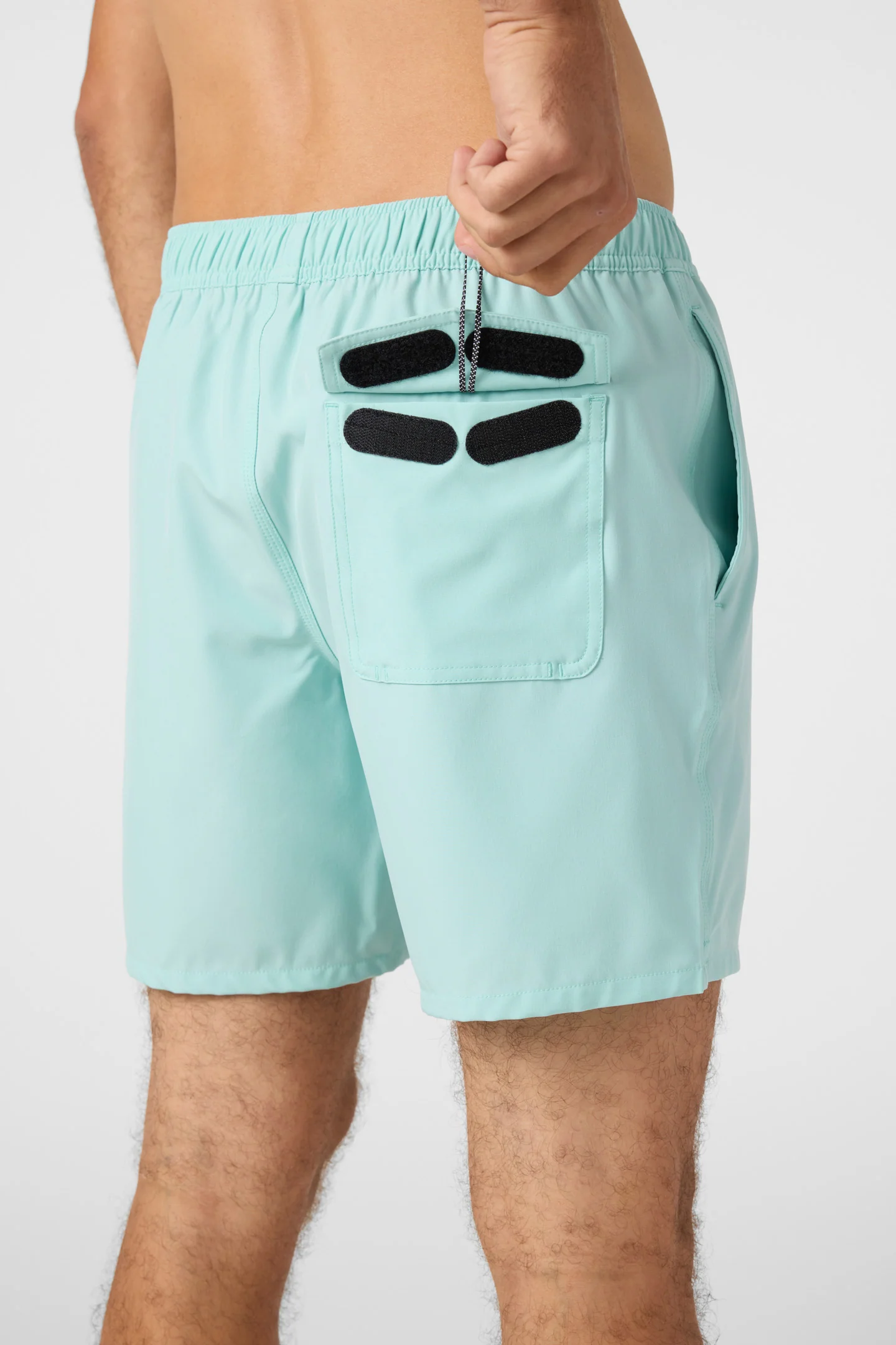 Lennox Hermosa Solid 17" Swim Trunks - Image 6