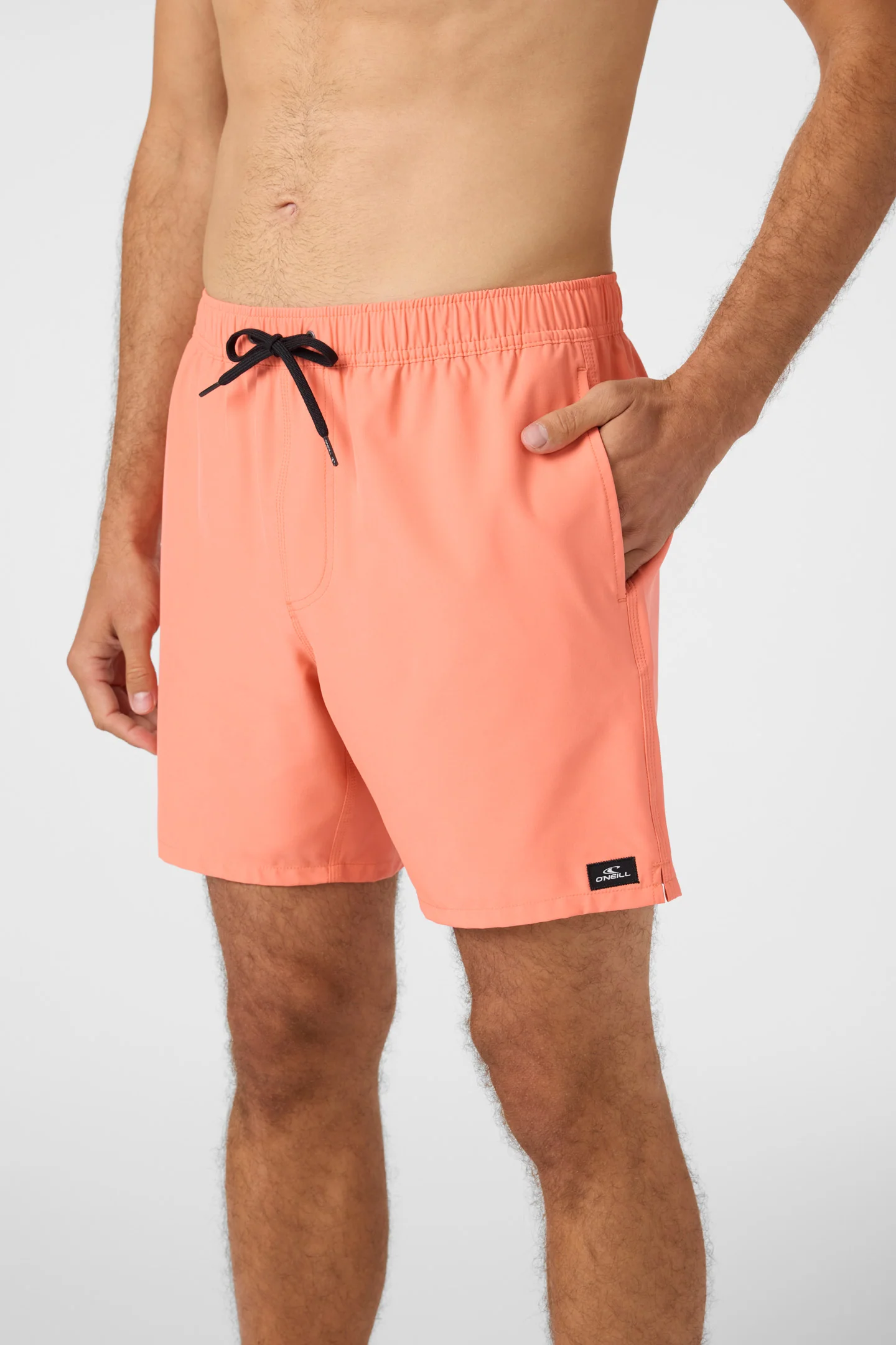Lennox Hermosa Solid 17" Swim Trunks - Image 4