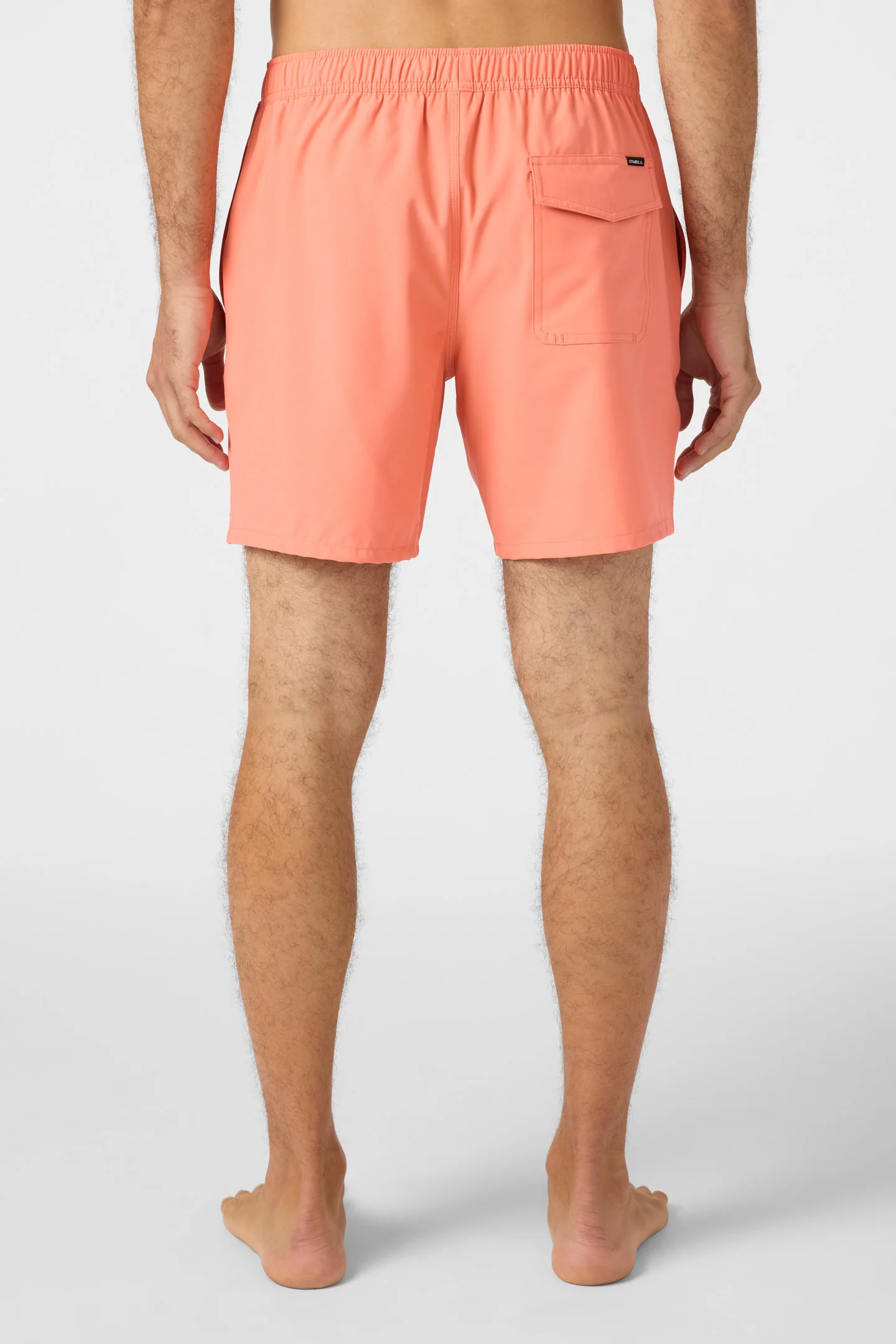 Lennox Hermosa Solid 17" Swim Trunks - Image 5