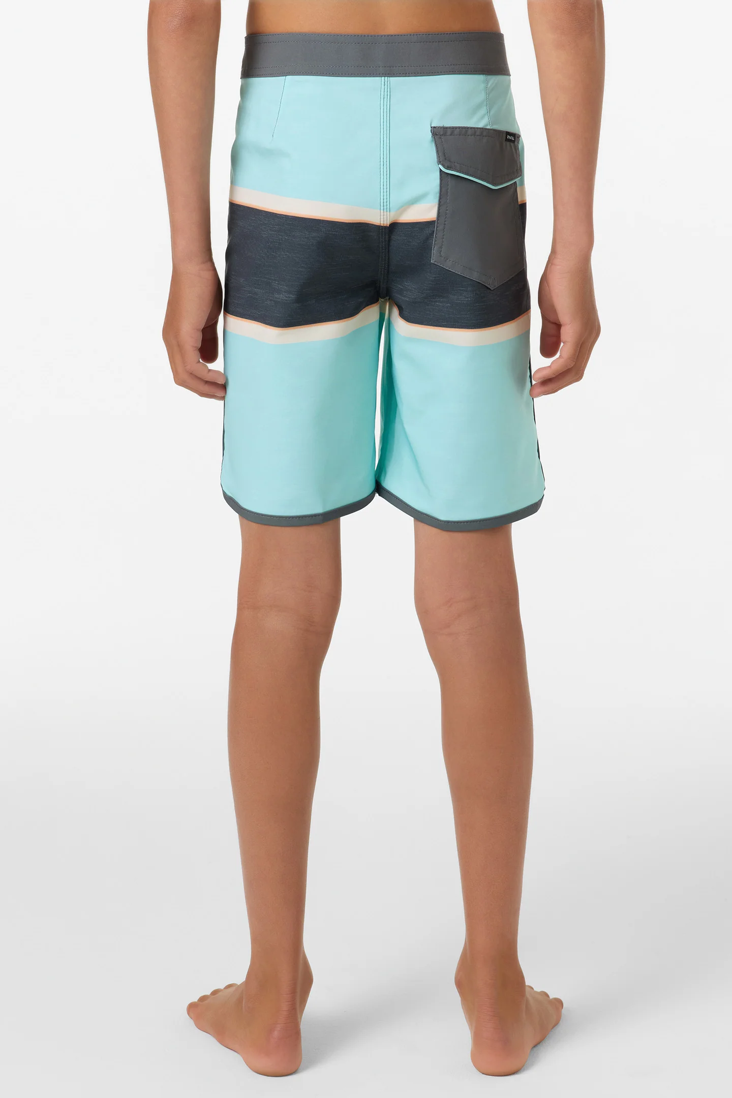 Boy's Lennox Scallop 16" Boardshorts - Image 4