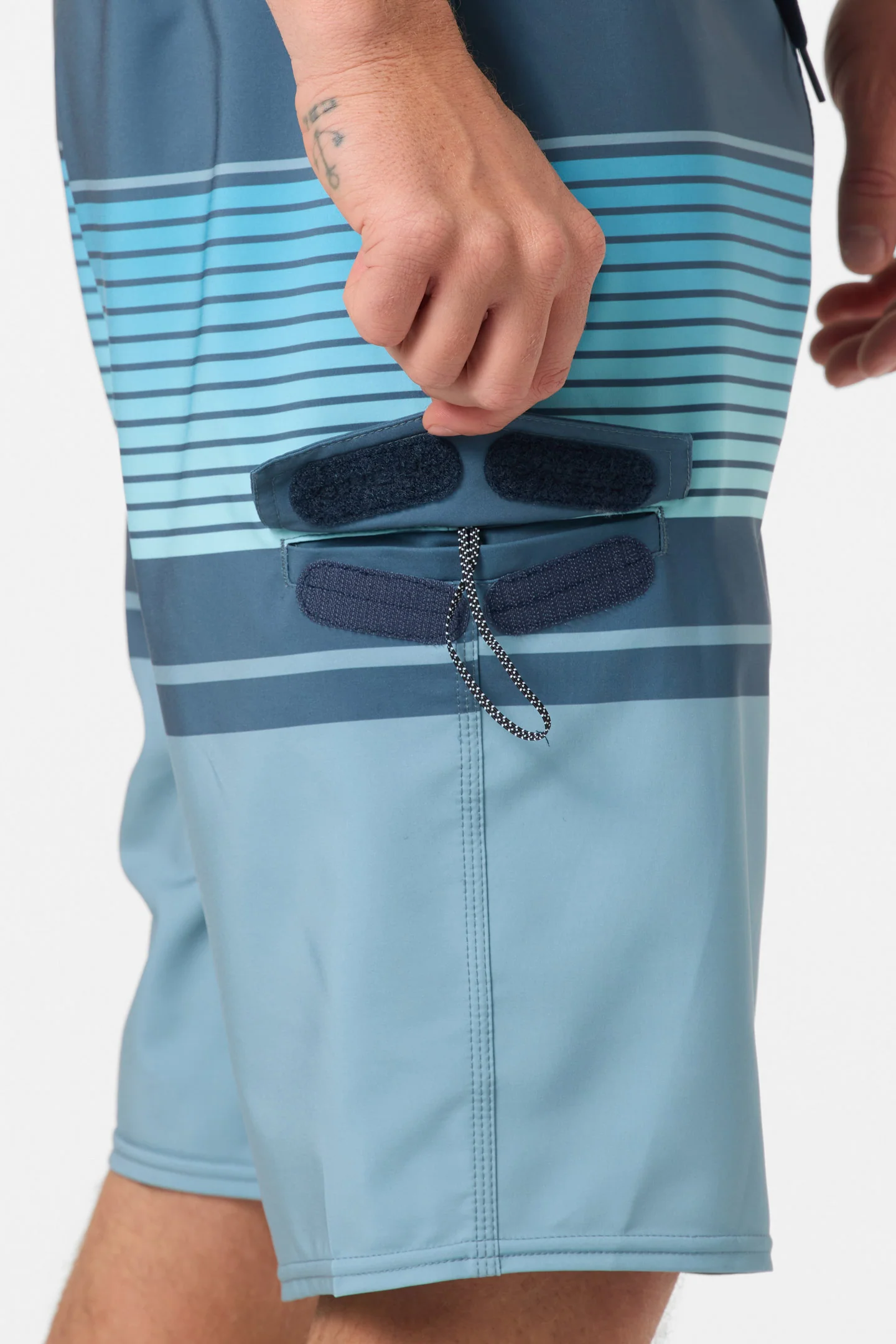 Lennox Stripe 21" Boardshorts - Image 5