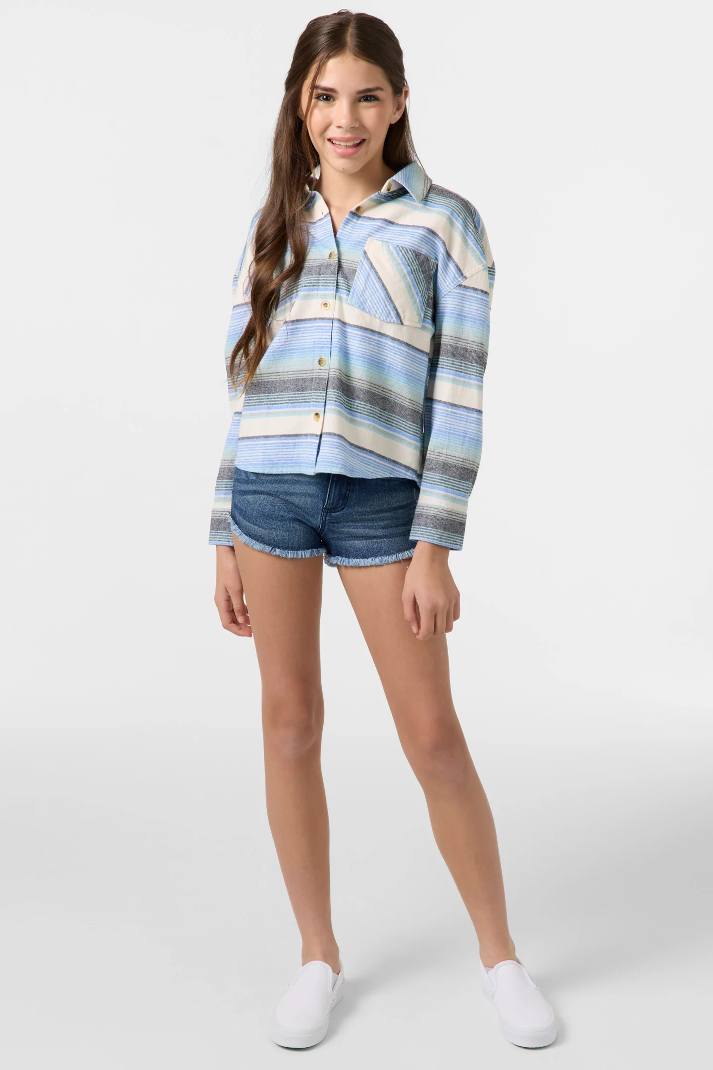 Girl's Leslye Long Sleeve Top - Image 3
