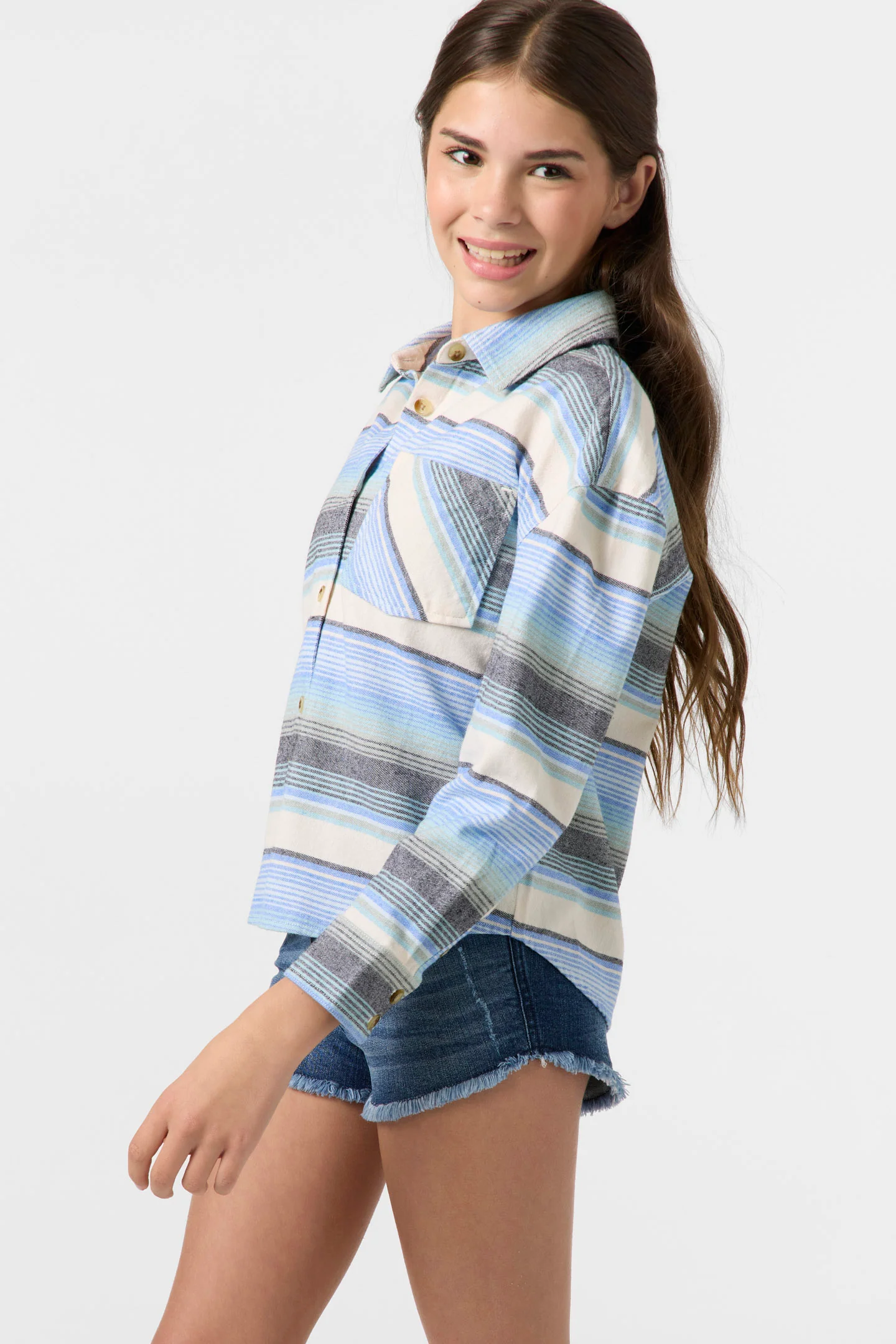 Girl's Leslye Long Sleeve Top - Image 5