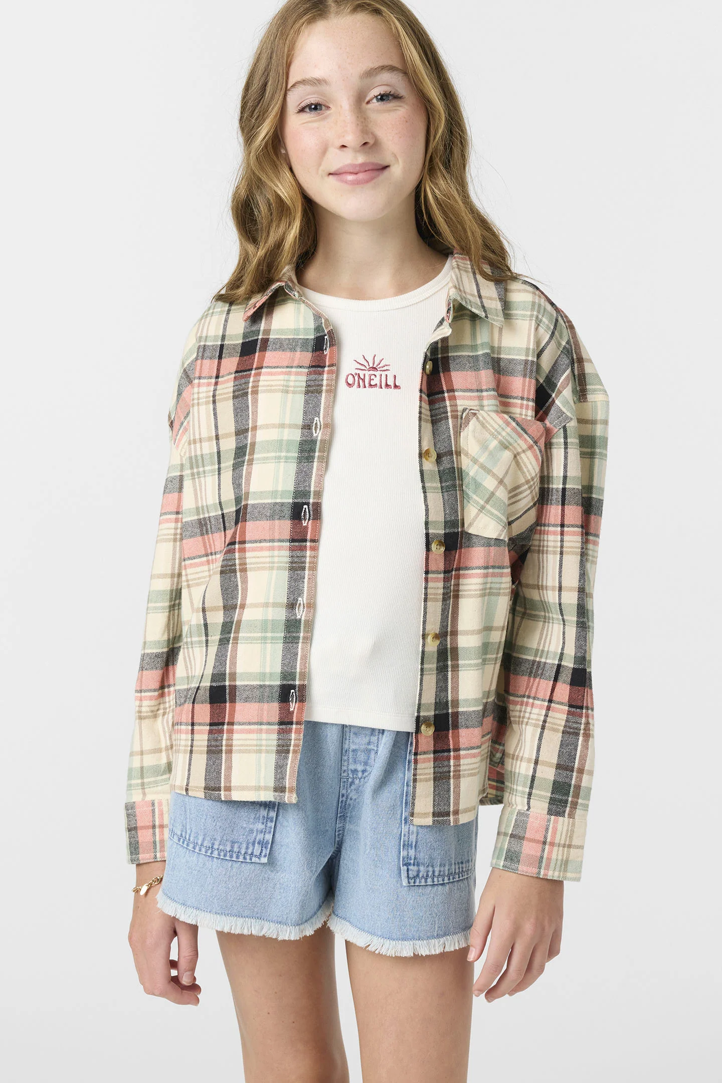 Girl's Leslye Long Sleeve Top