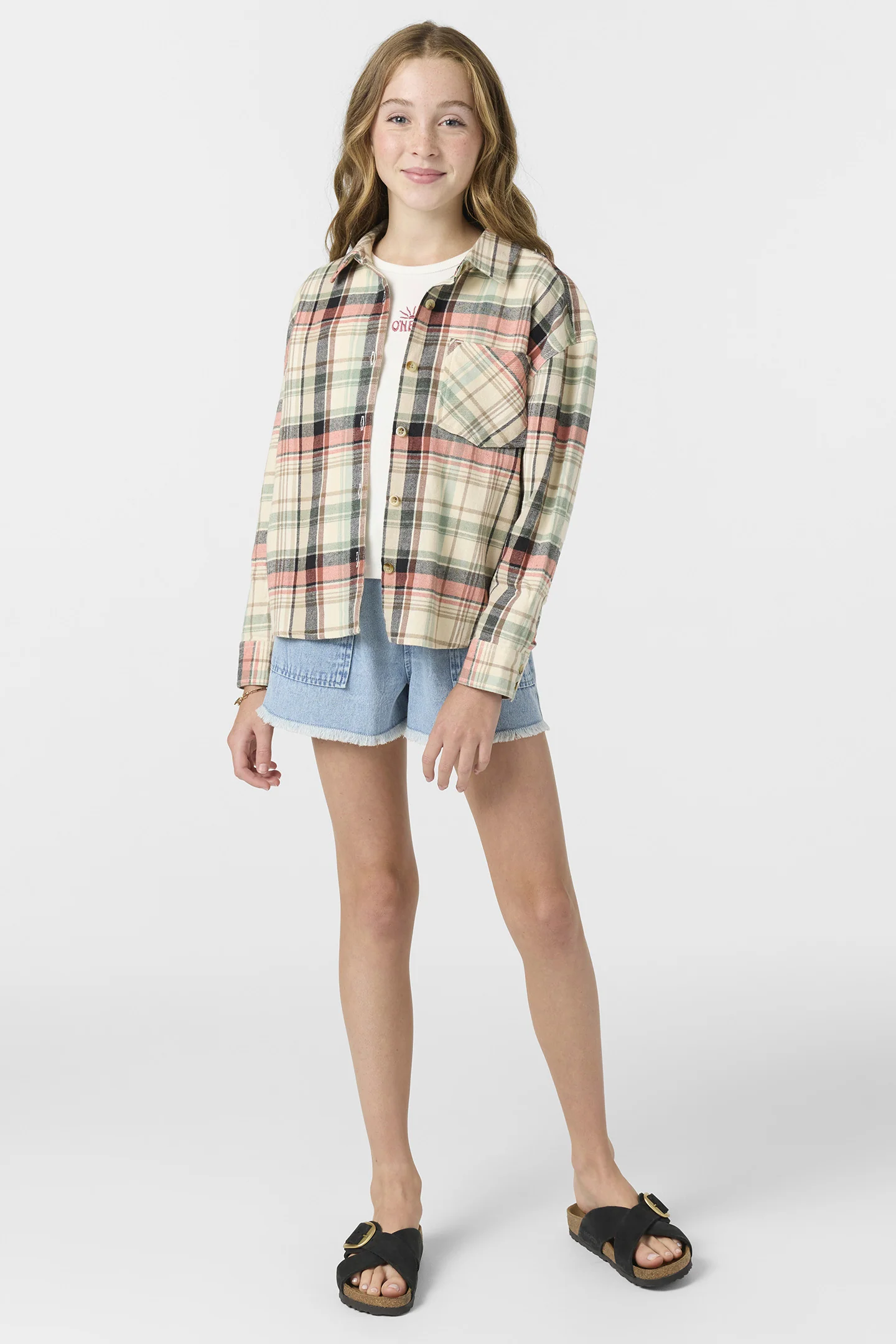 Girl's Leslye Long Sleeve Top - Image 3