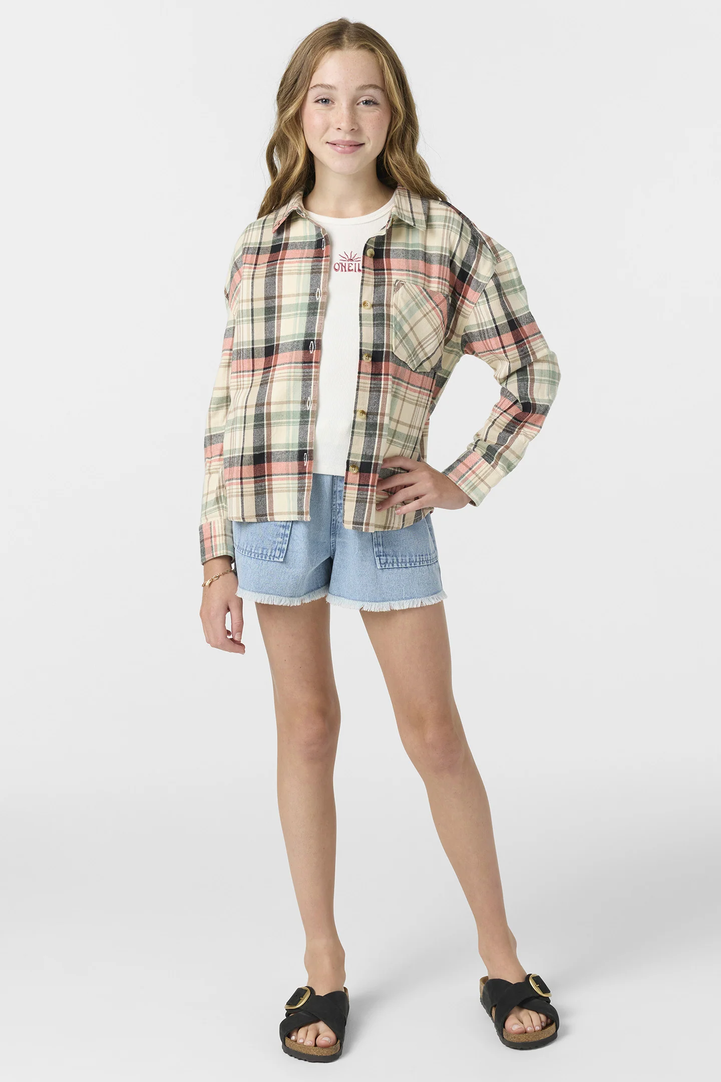 Girl's Leslye Long Sleeve Top - Image 4