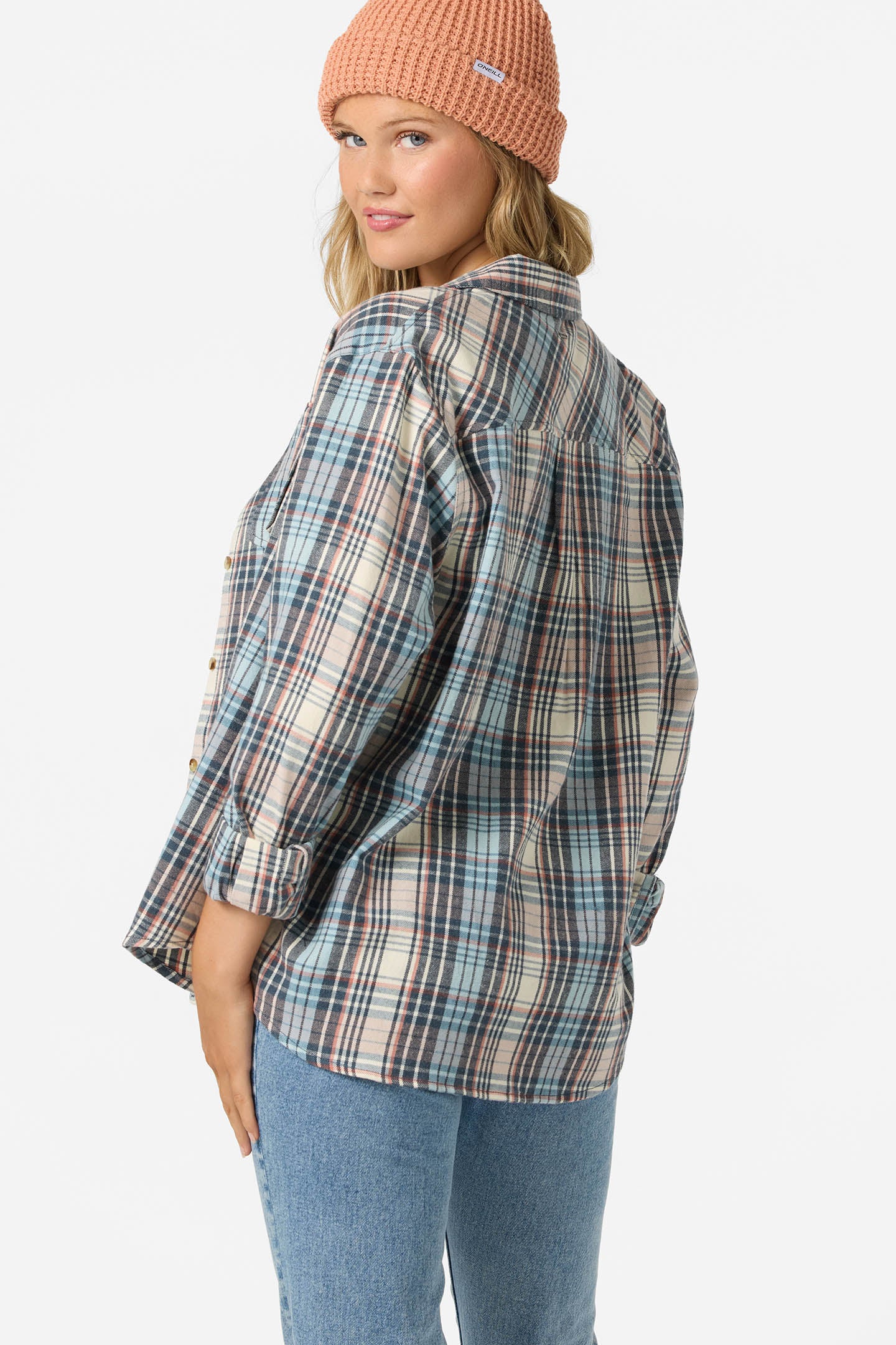 Logan Flannel Long Sleeve Top - Image 2