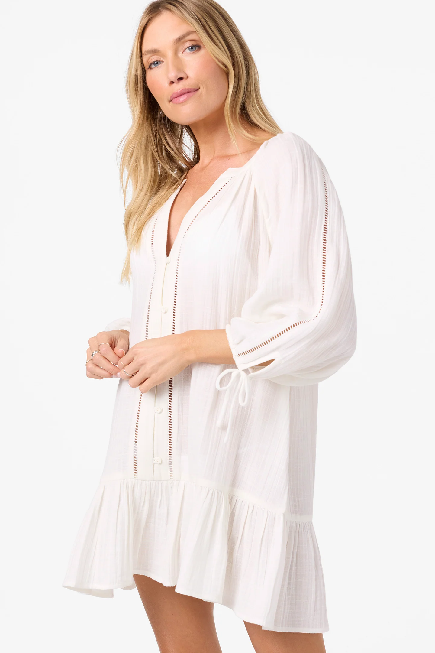 Lou Mini Cover-Up Dress - Image 5