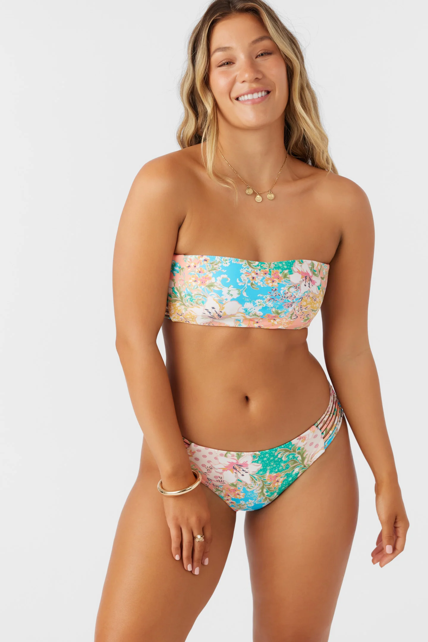 Lua Floral Bells Bandeau Top - Image 4