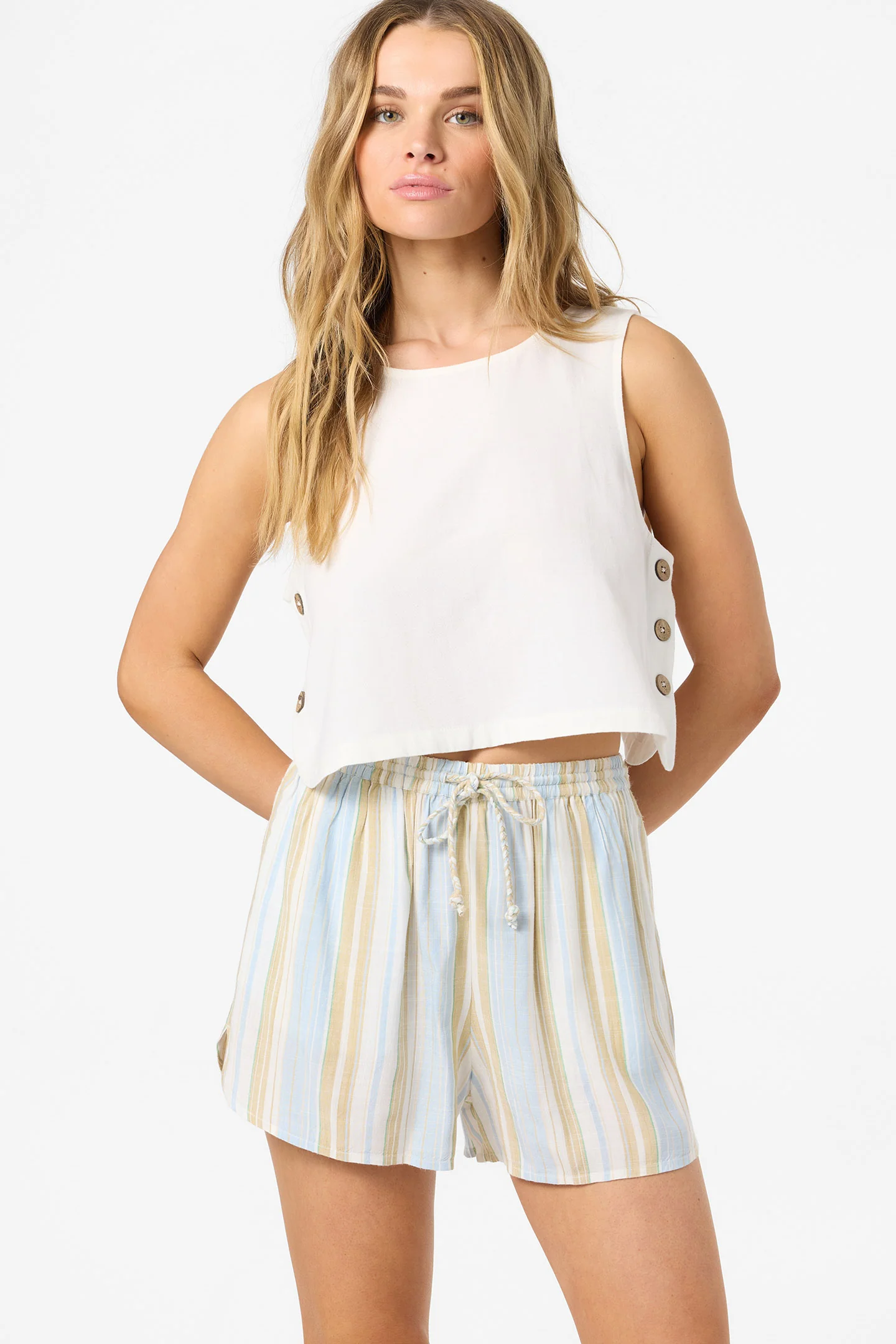 Millie Stripe Beach Shorts