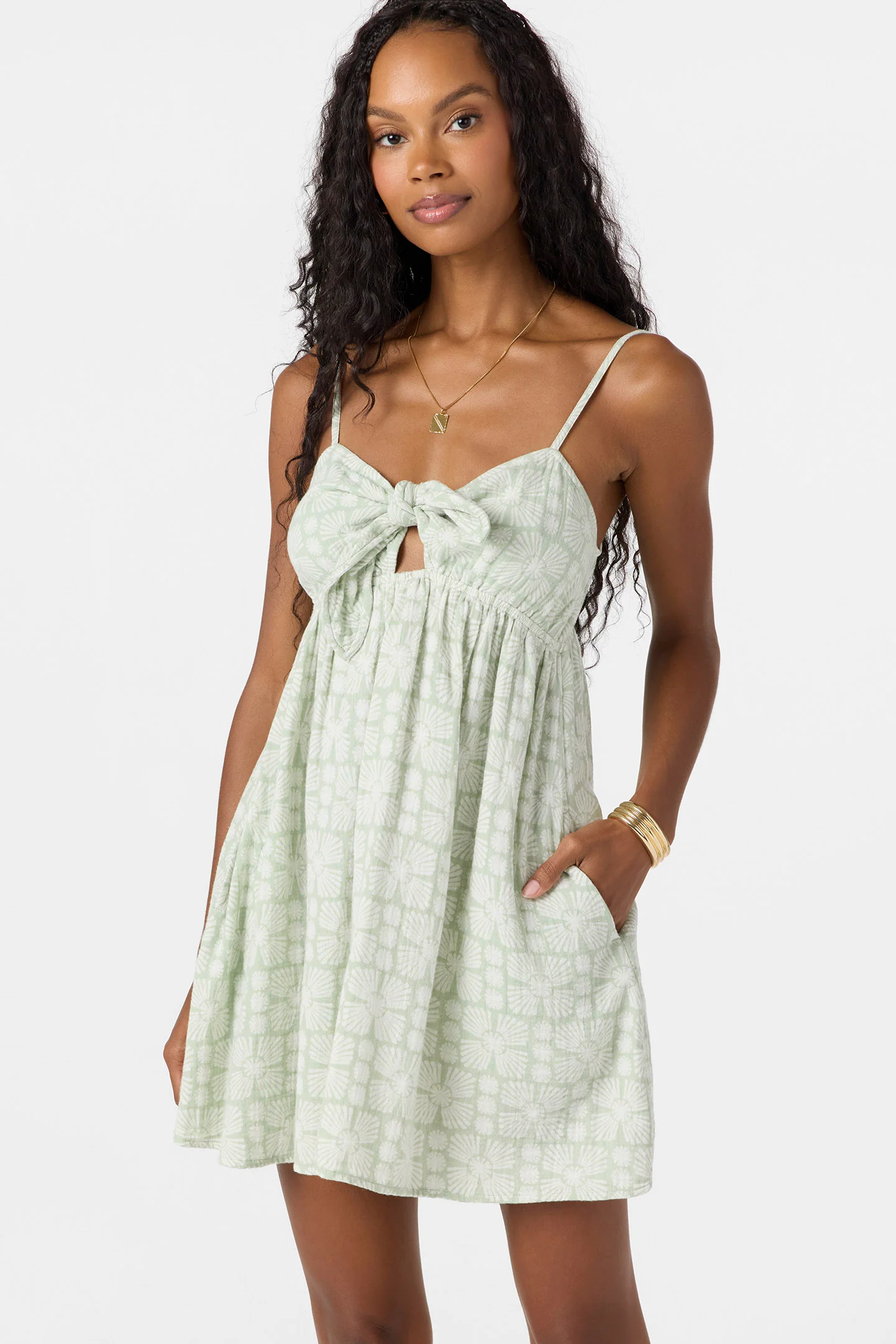 Natalya Geo Mini Dress - Image 4