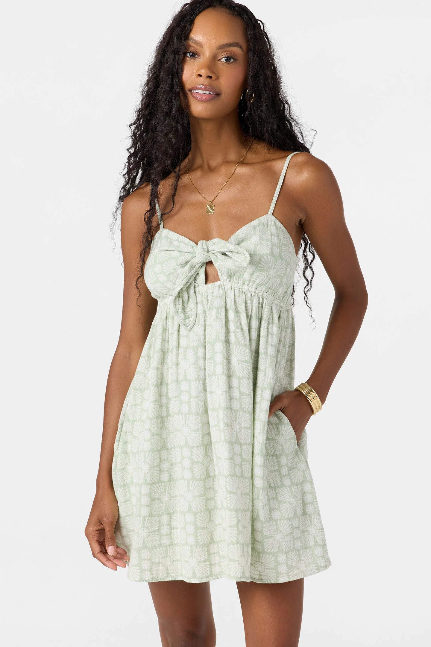 Natalya Geo Mini Dress - Image 8