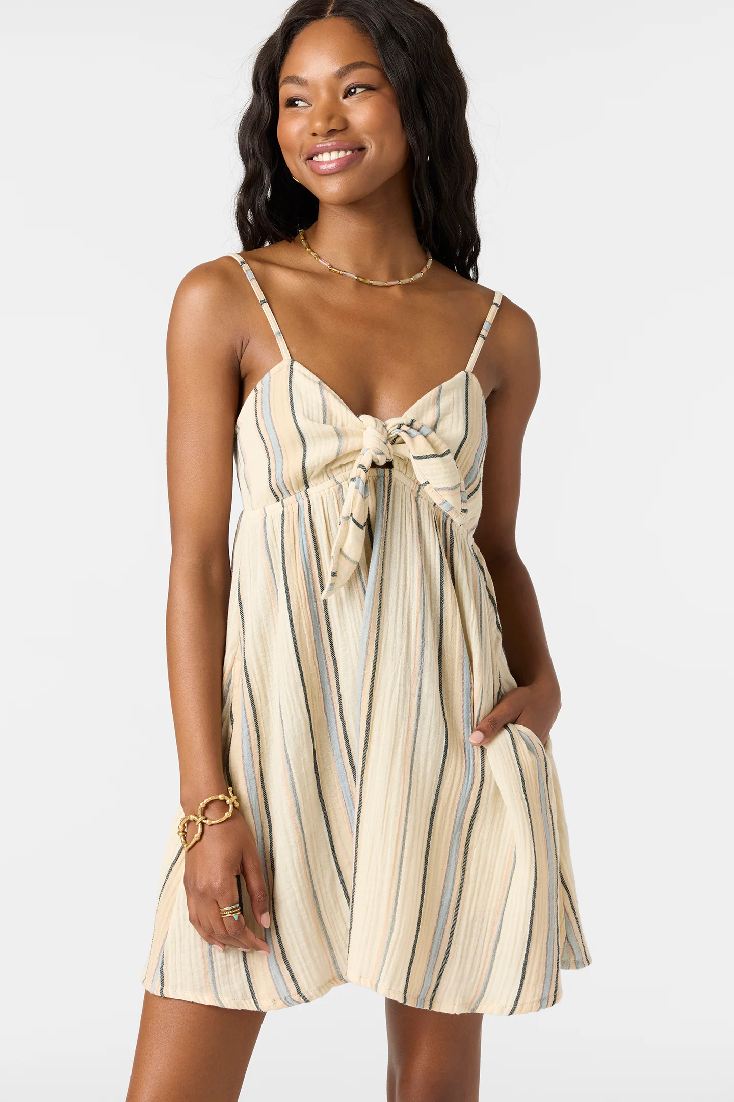 Natalya Stripe Mini Dress