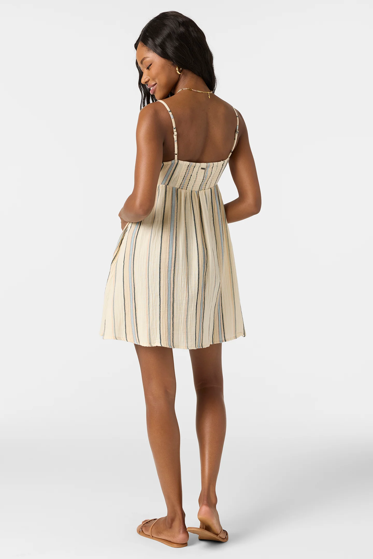 Natalya Stripe Mini Dress - Image 2