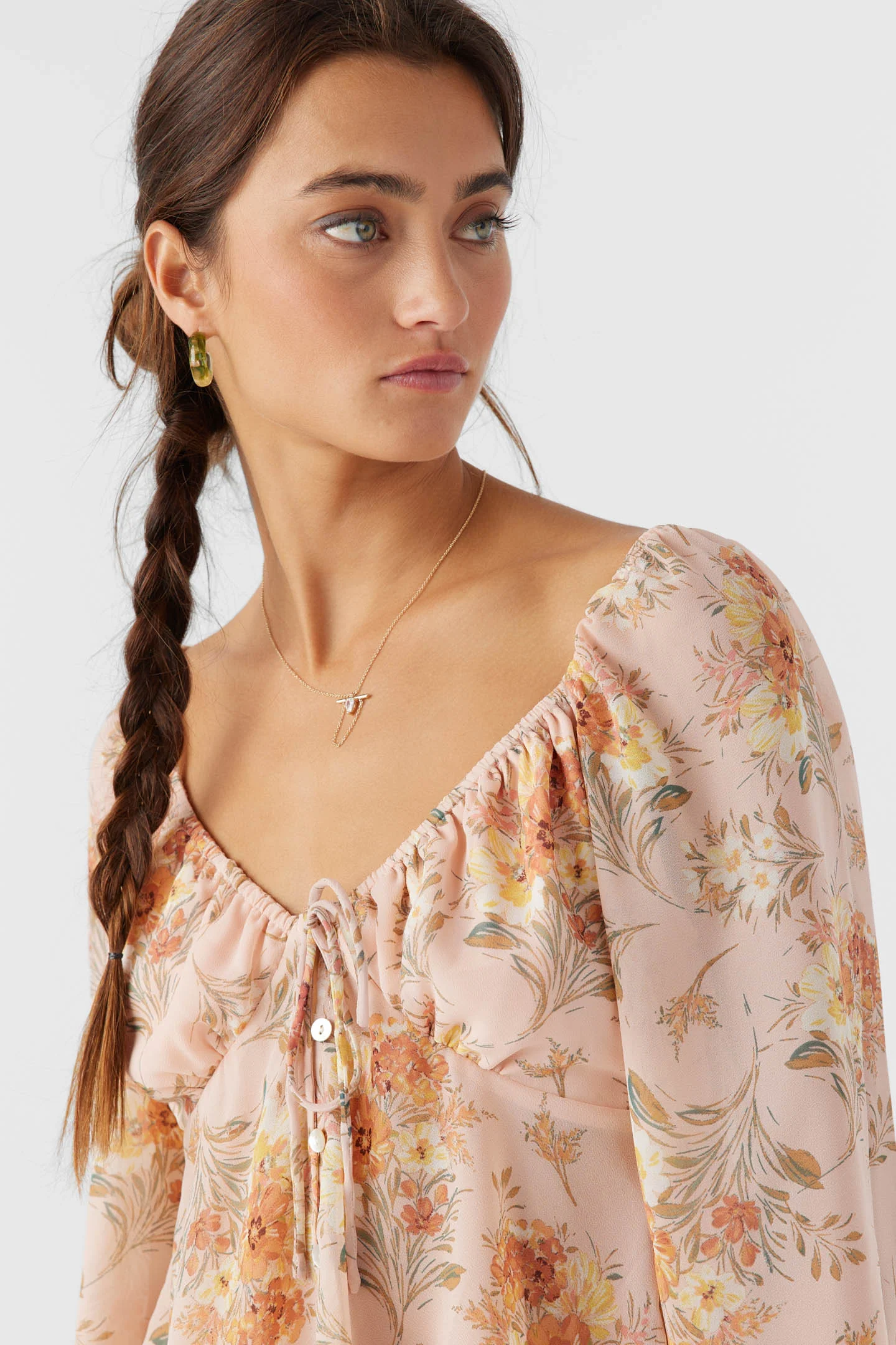 Noa Naya Floral Long Sleeve Top - Image 5