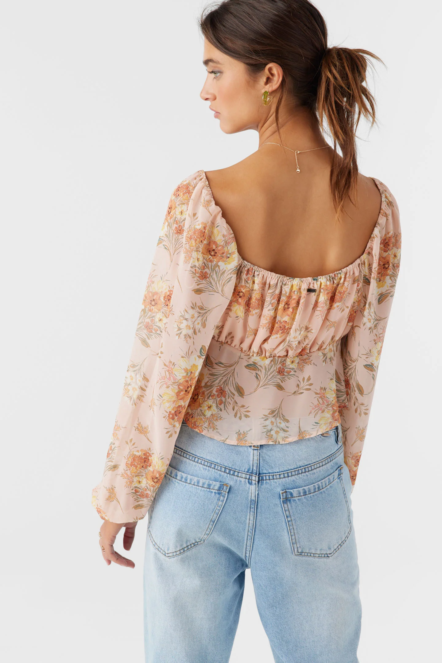 Noa Naya Floral Long Sleeve Top - Image 7