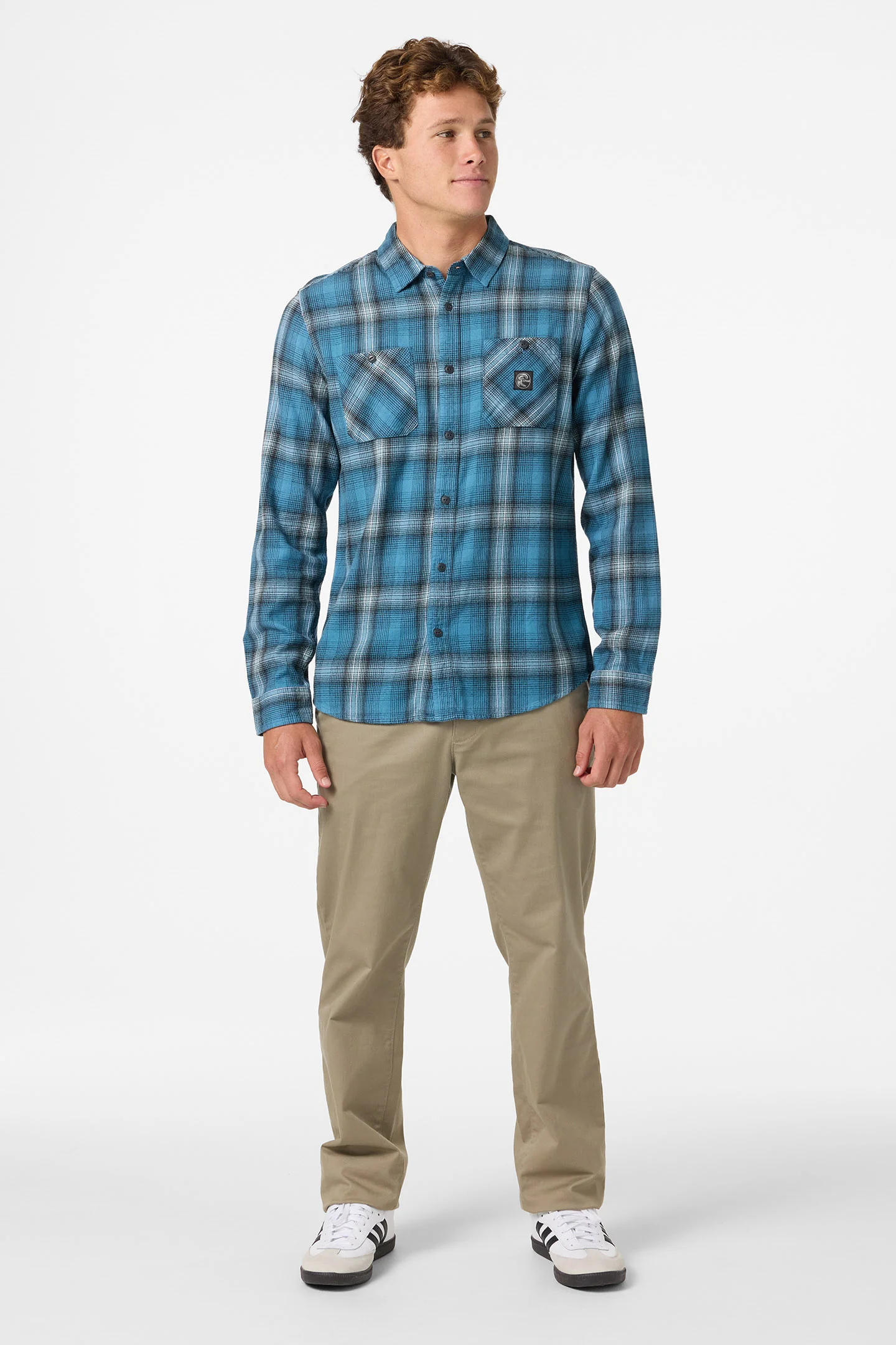 O'Riginals Clashed Flannel Standard Fit Long Sleeve Shirt - Image 5