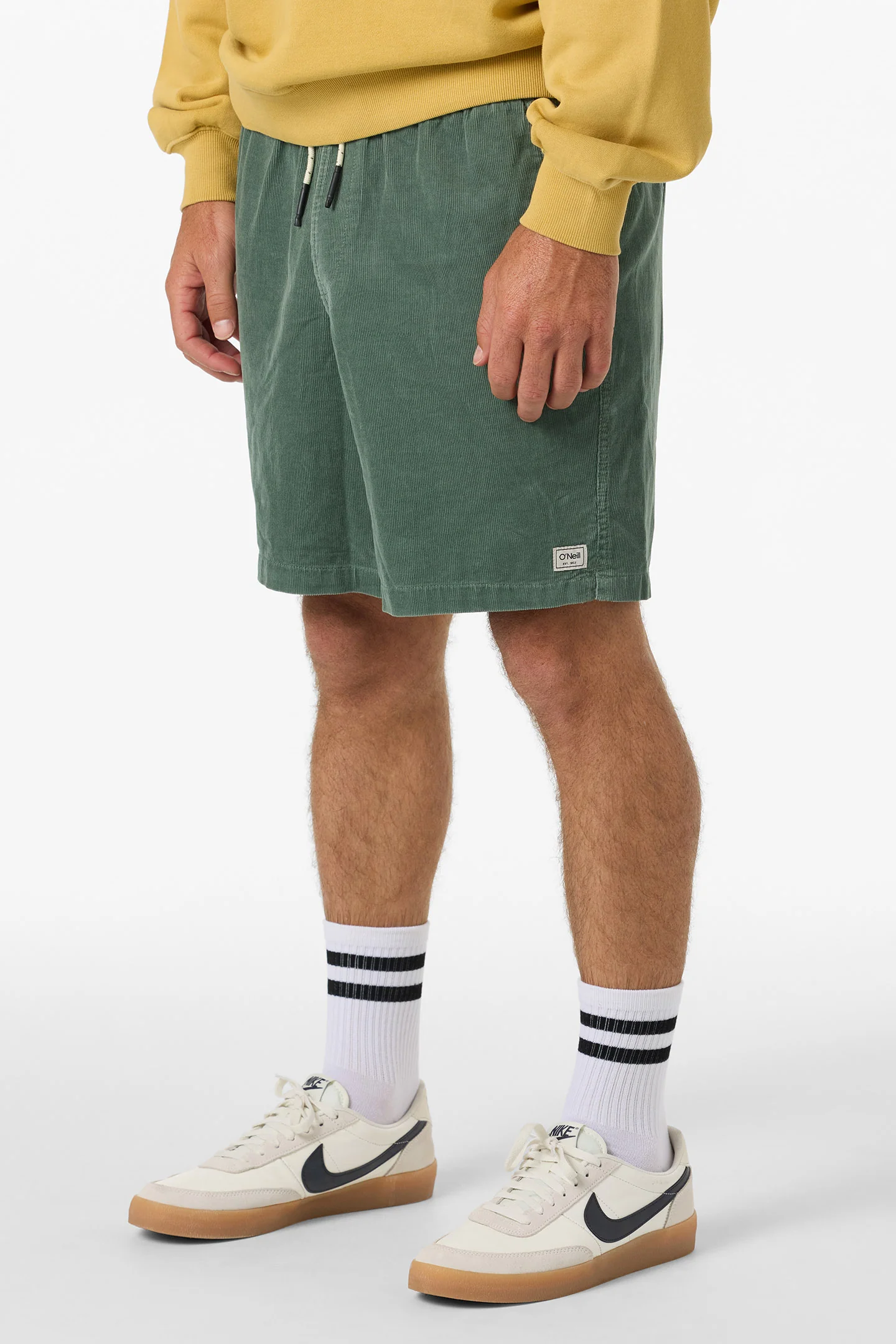 O'Riginals Cord Elastic Waist 18" Shorts - Image 3
