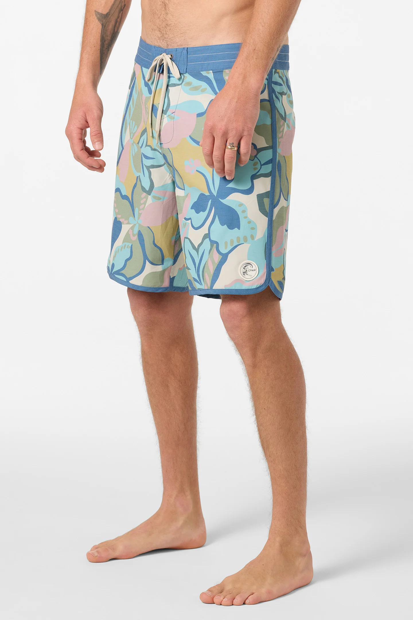 O'Riginals Print Scallop 18" Boardshorts - Image 4