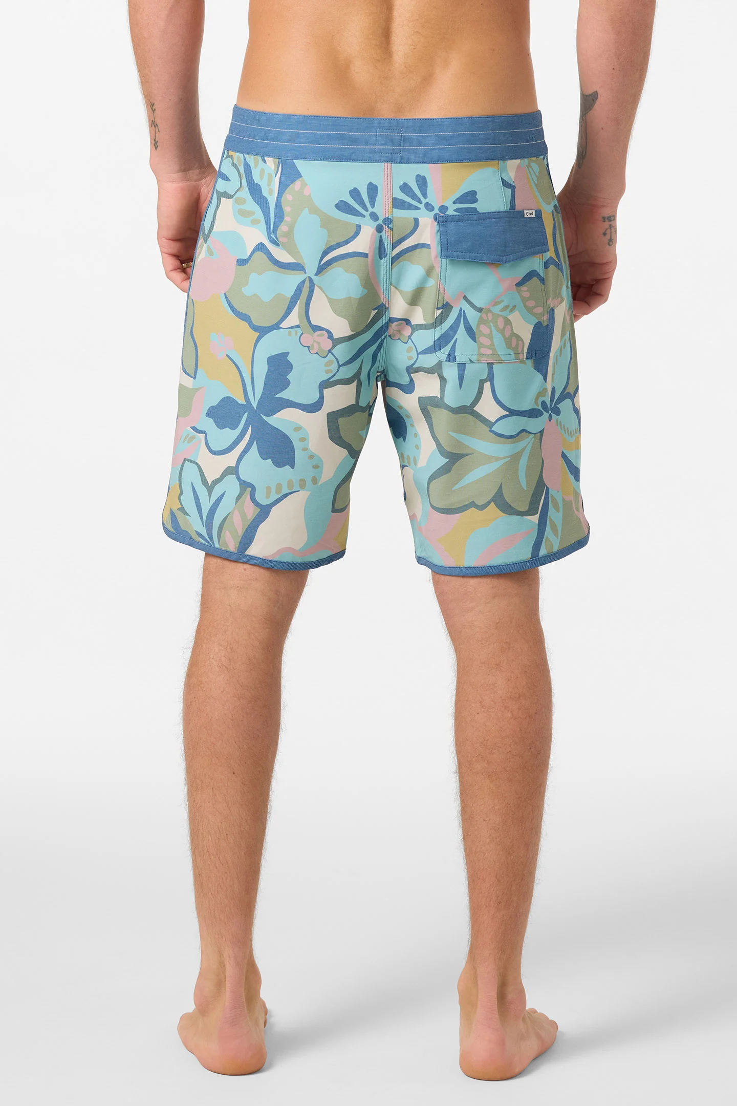 O'Riginals Print Scallop 18" Boardshorts - Image 5