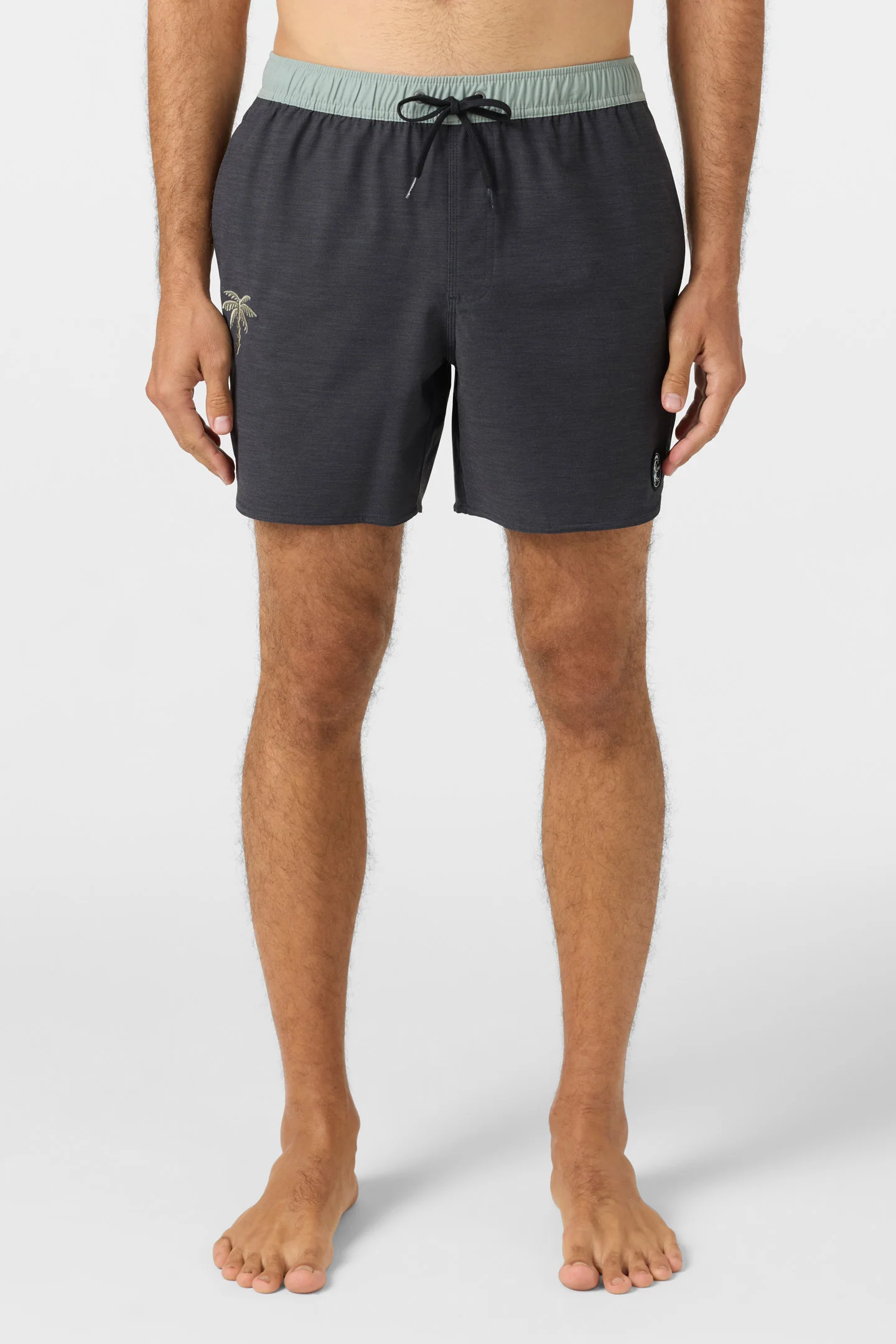 O'Riginals Solid Scallop 16" Swim Trunks - Image 2