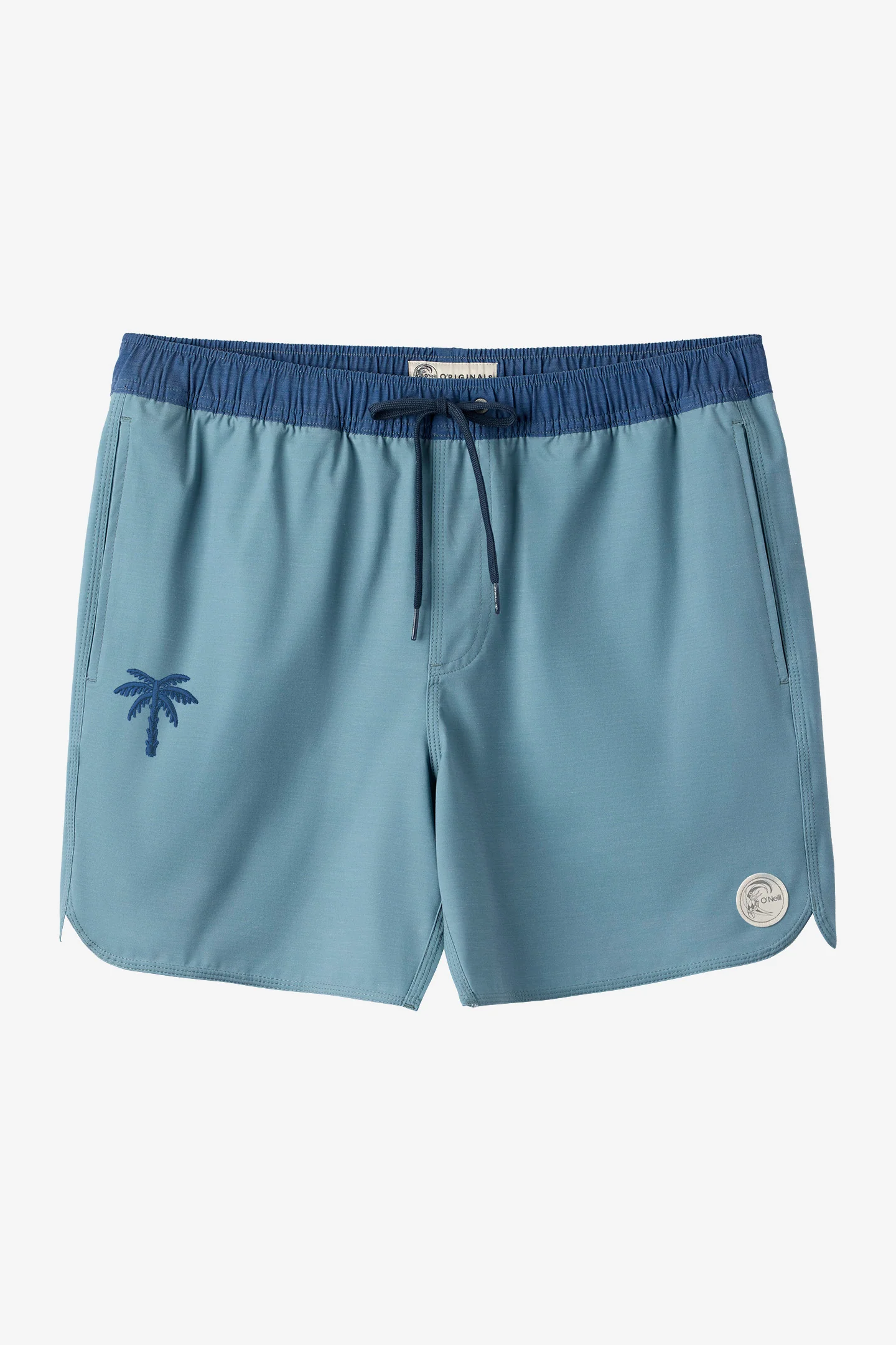 O'Riginals Solid Scallop 16" Swim Trunks