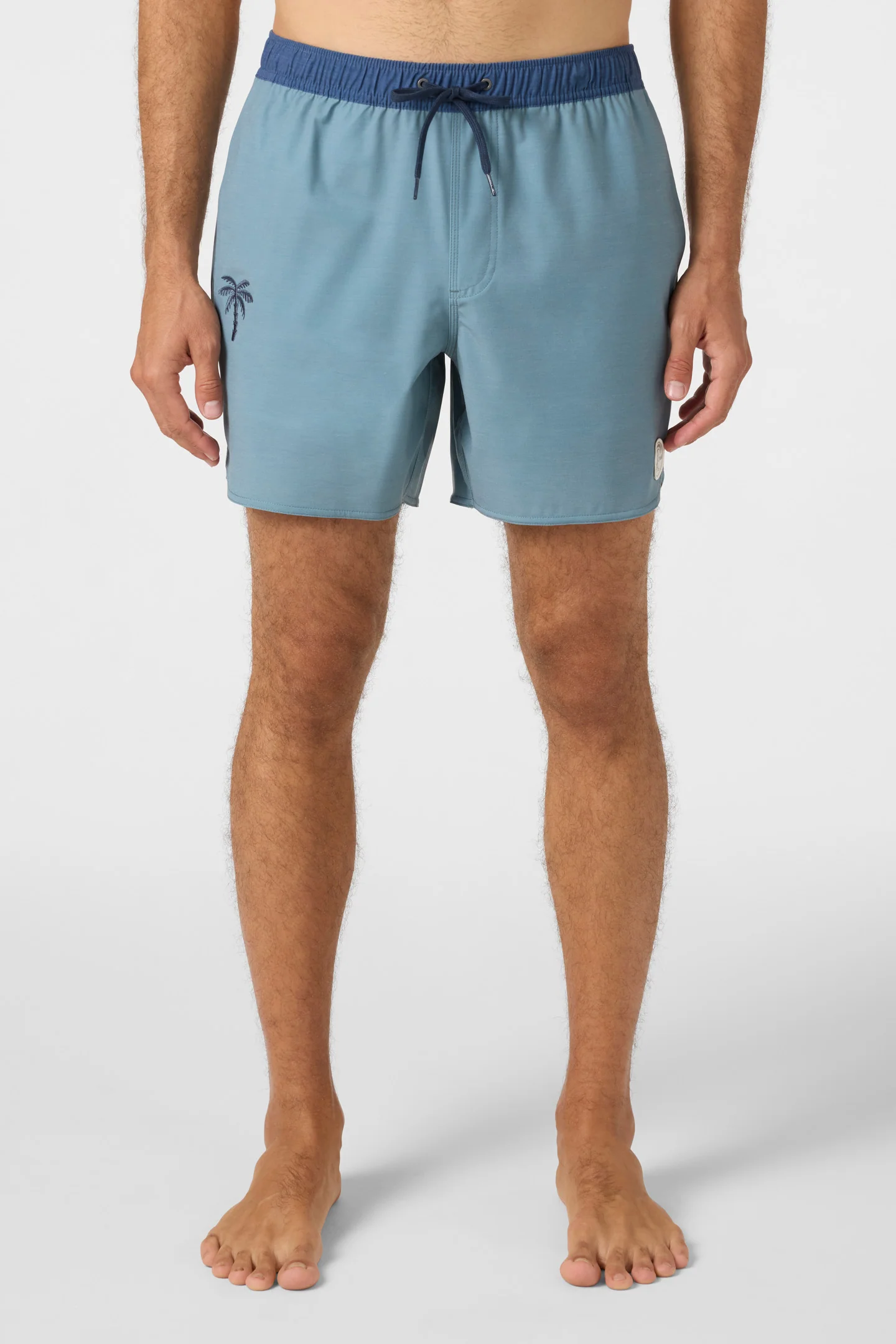 O'Riginals Solid Scallop 16" Swim Trunks - Image 2