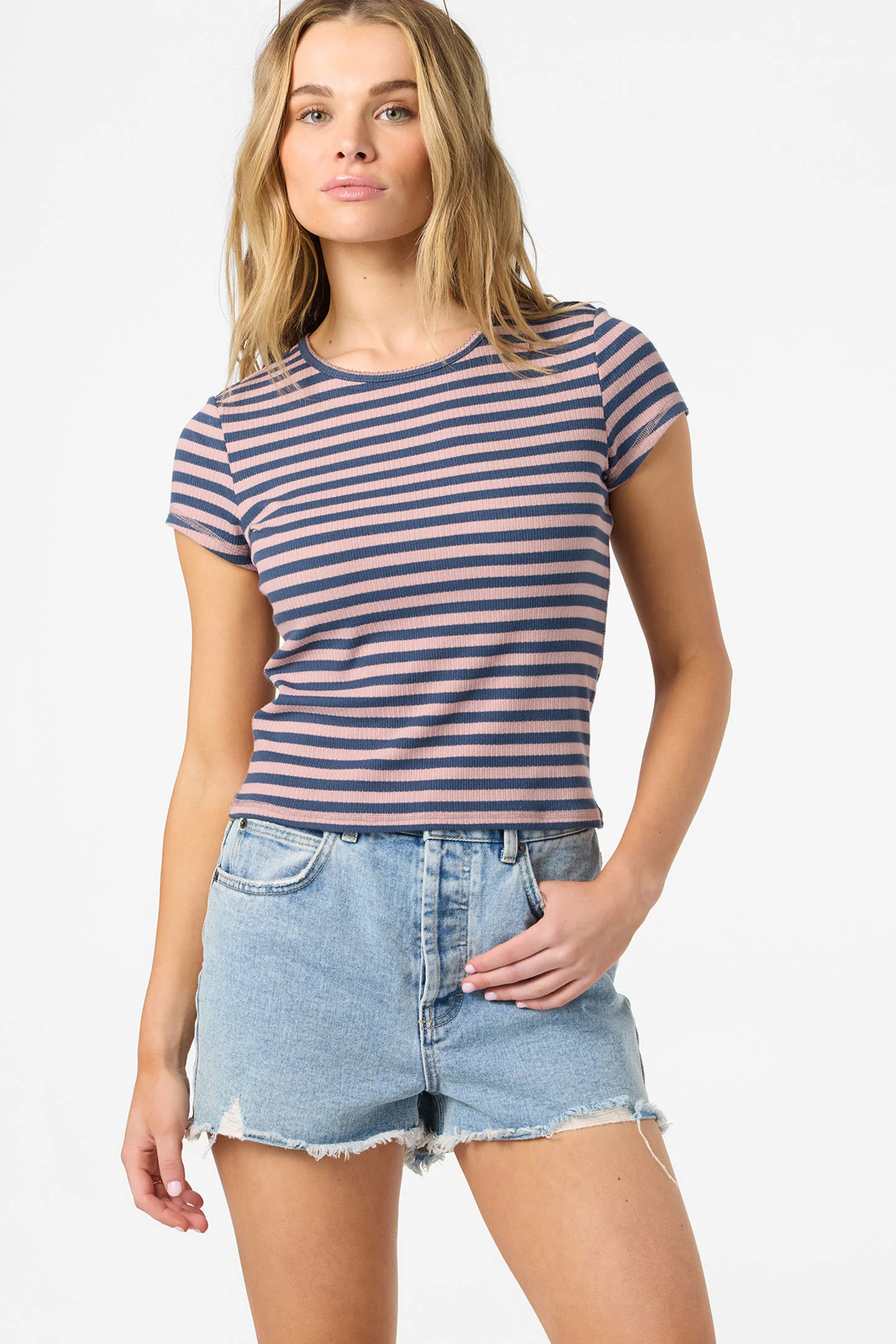 O'Riginals Yarn Dye Baby Tee - Image 2