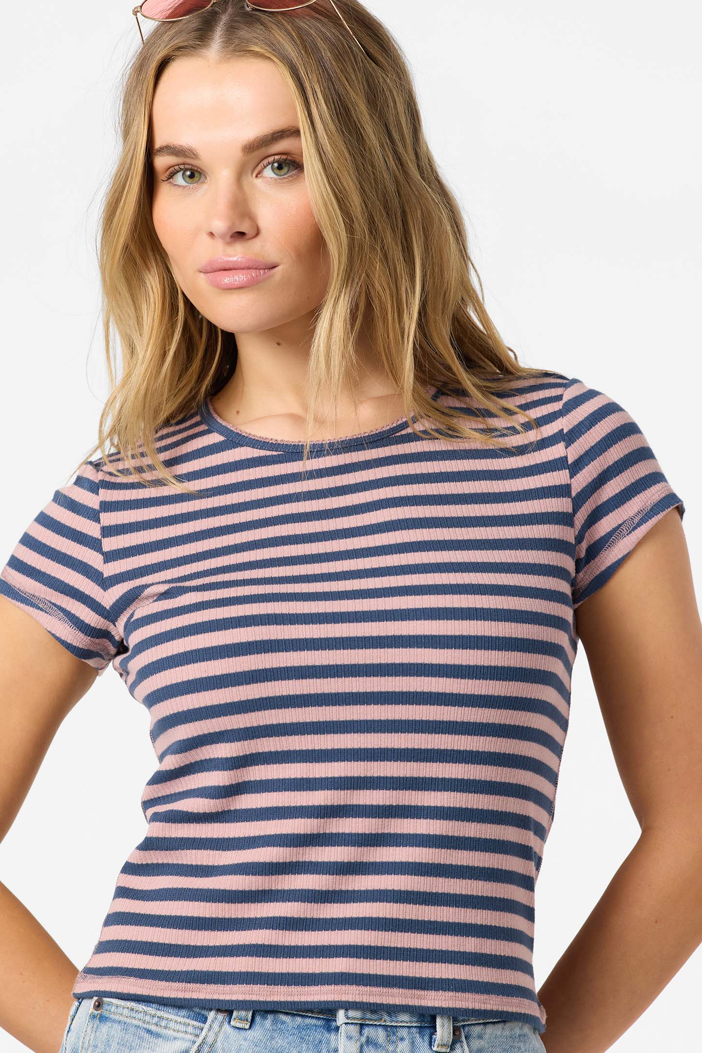 O'Riginals Yarn Dye Baby Tee - Image 5
