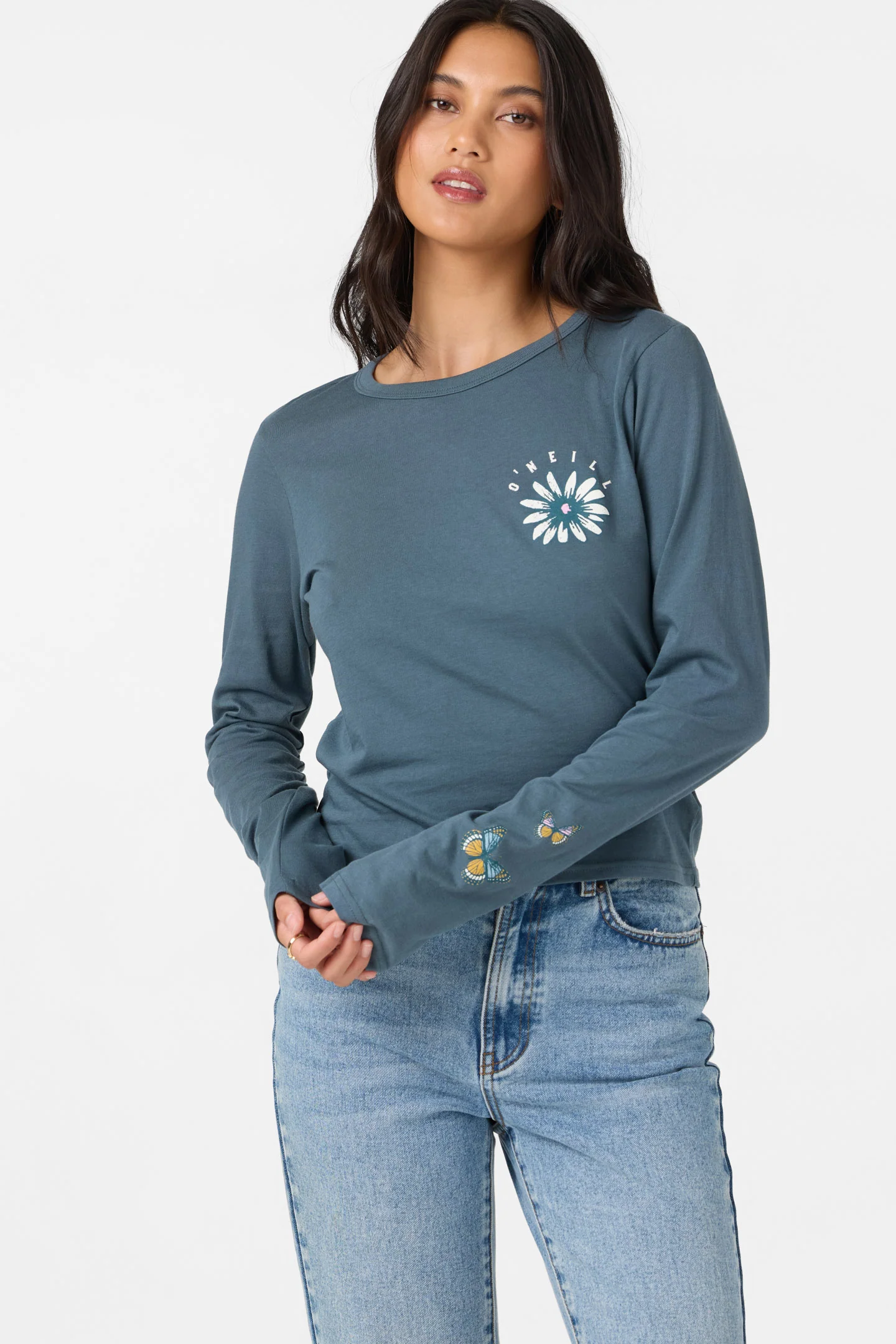Pacific Bloom Long Sleeve Tee - Image 6
