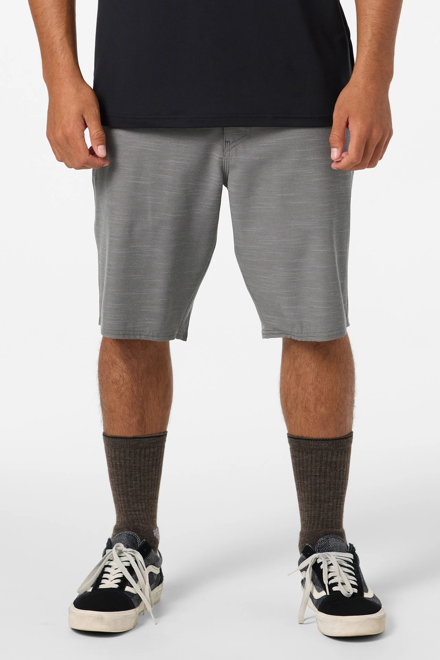 Portola Slub Check 20" Hybrid Shorts - Image 2