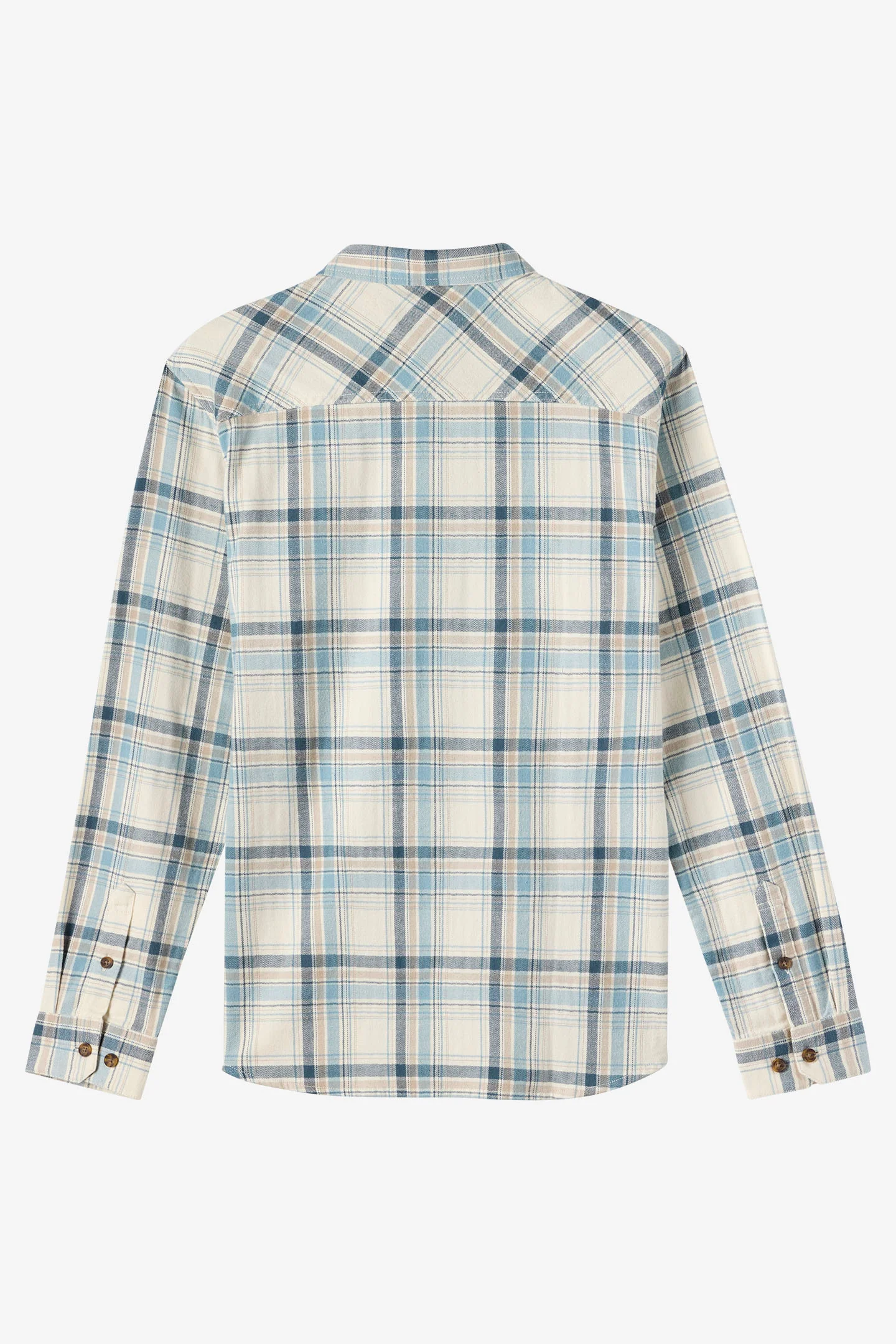 Boy's Redmond Plaid Flannel Long Sleeve Shirt - Image 6