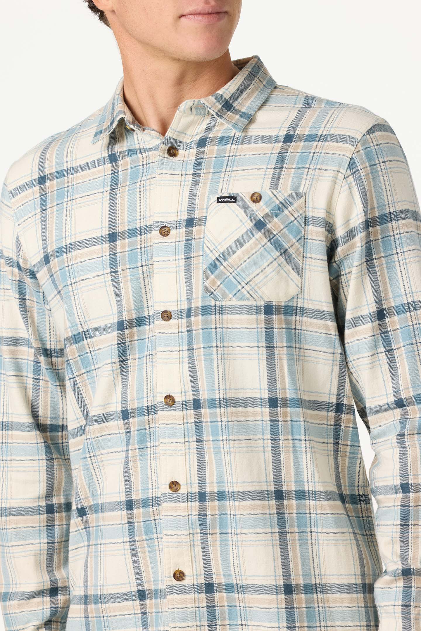 Redmond Plaid Flannel Standard Fit Long Sleeve Shirt - Image 4