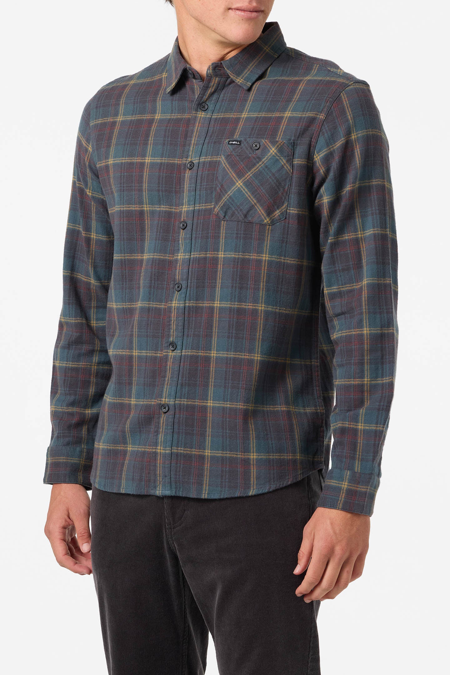 Redmond Plaid Flannel Standard Fit Long Sleeve Shirt - Image 3