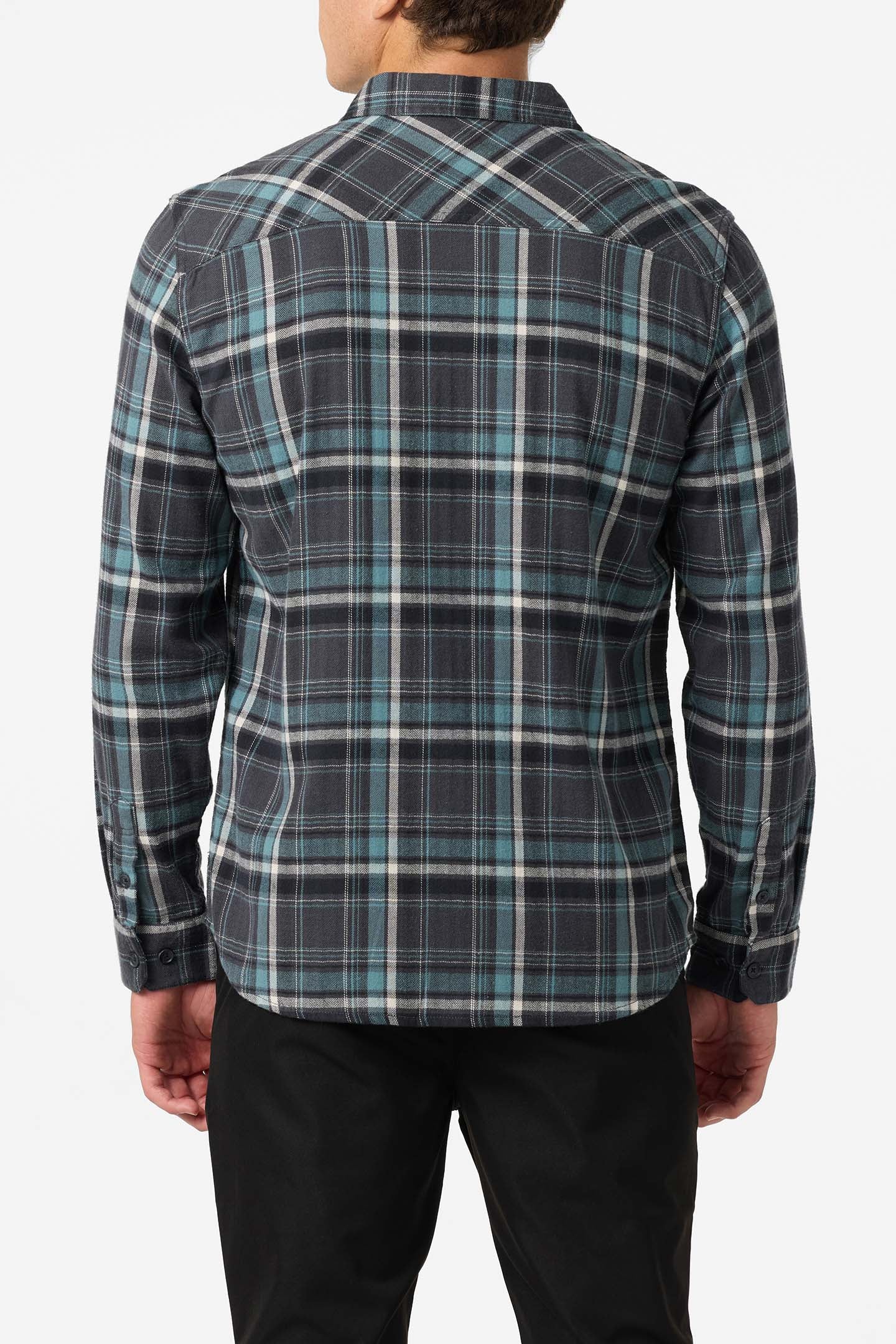 Redmond Plaid Flannel Standard Fit Long Sleeve Shirt - Image 4