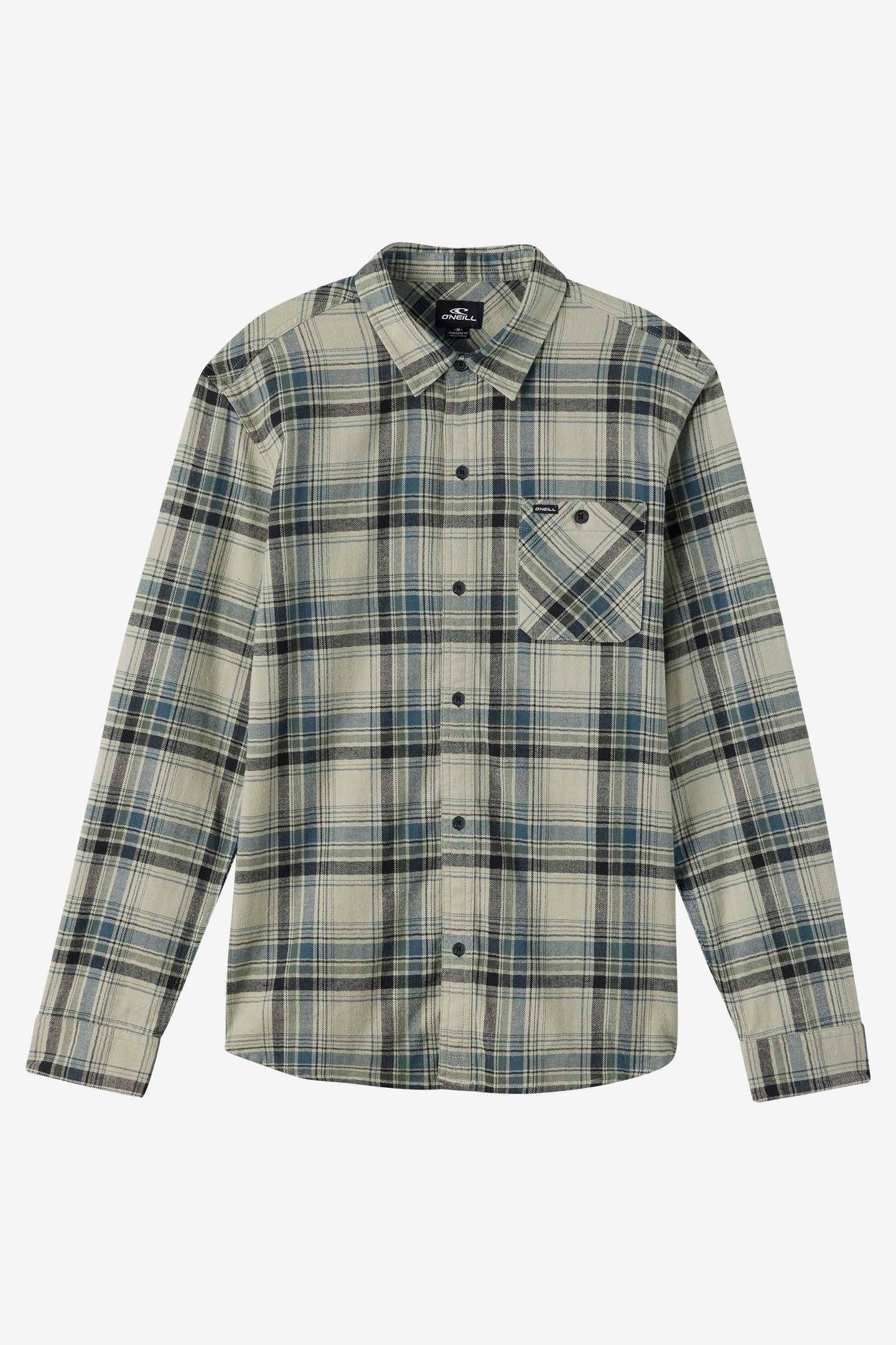 Boy's Redmond Plaid Flannel Long Sleeve Shirt