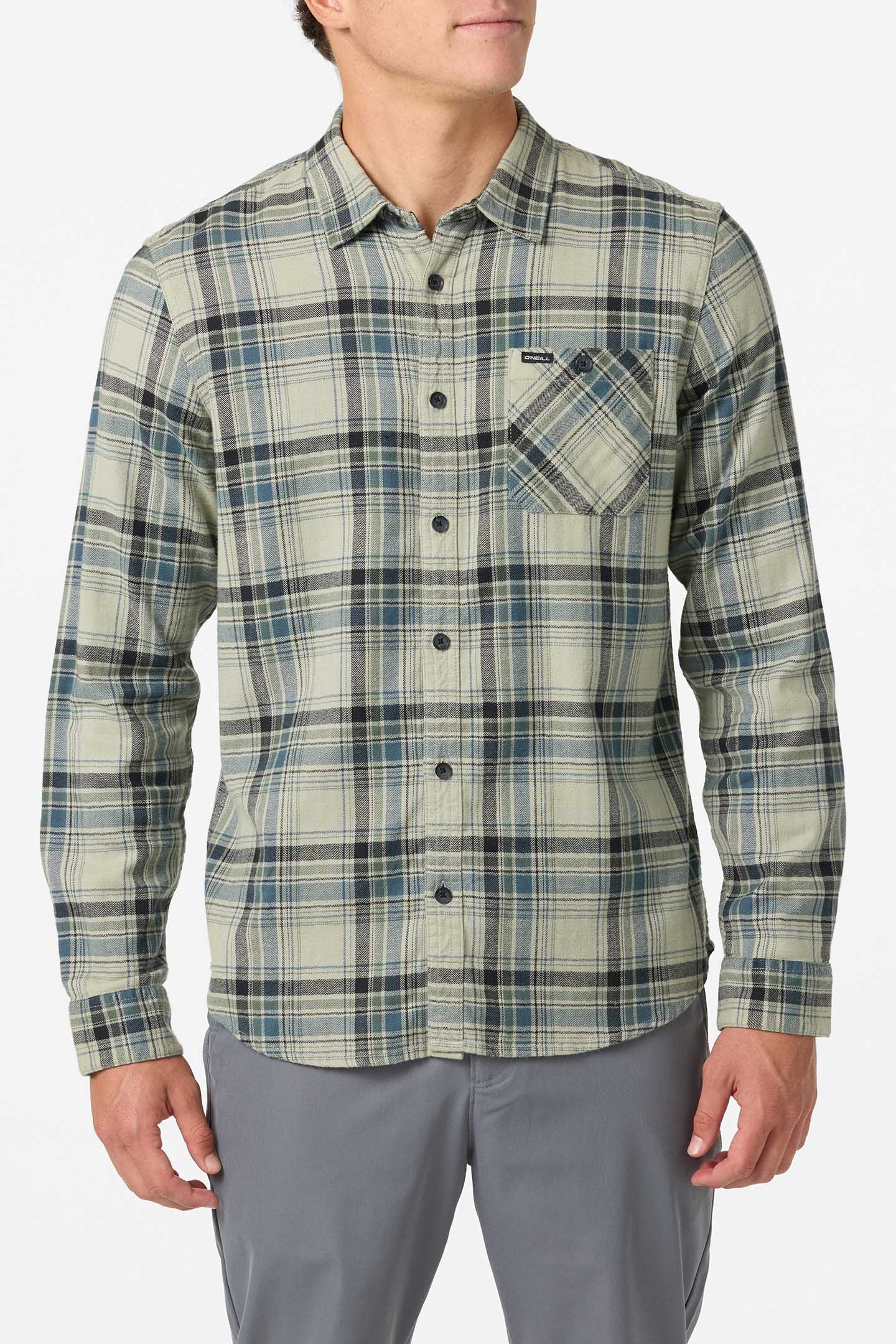 Redmond Plaid Flannel Standard Fit Long Sleeve Shirt - Image 2