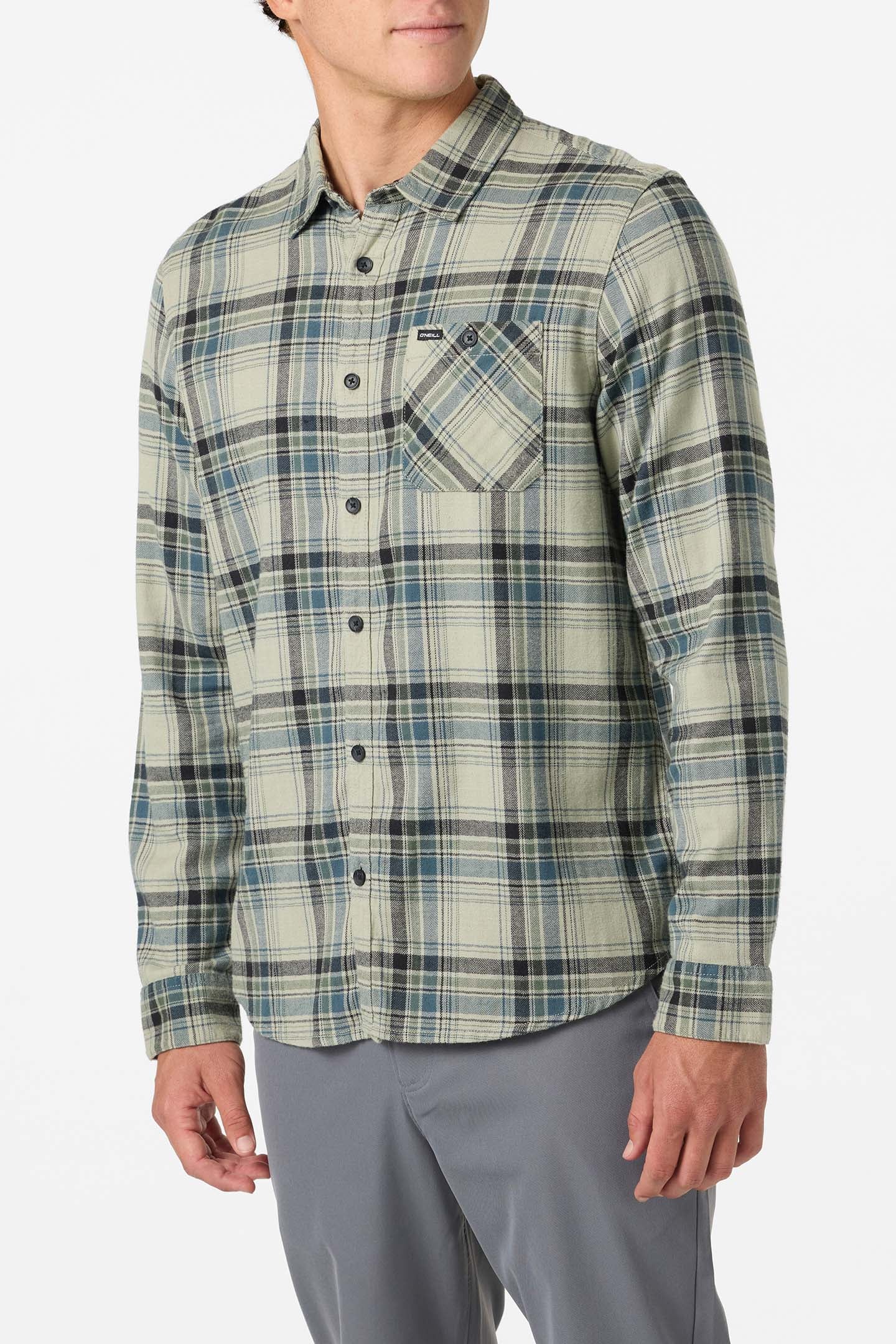 Redmond Plaid Flannel Standard Fit Long Sleeve Shirt - Image 4