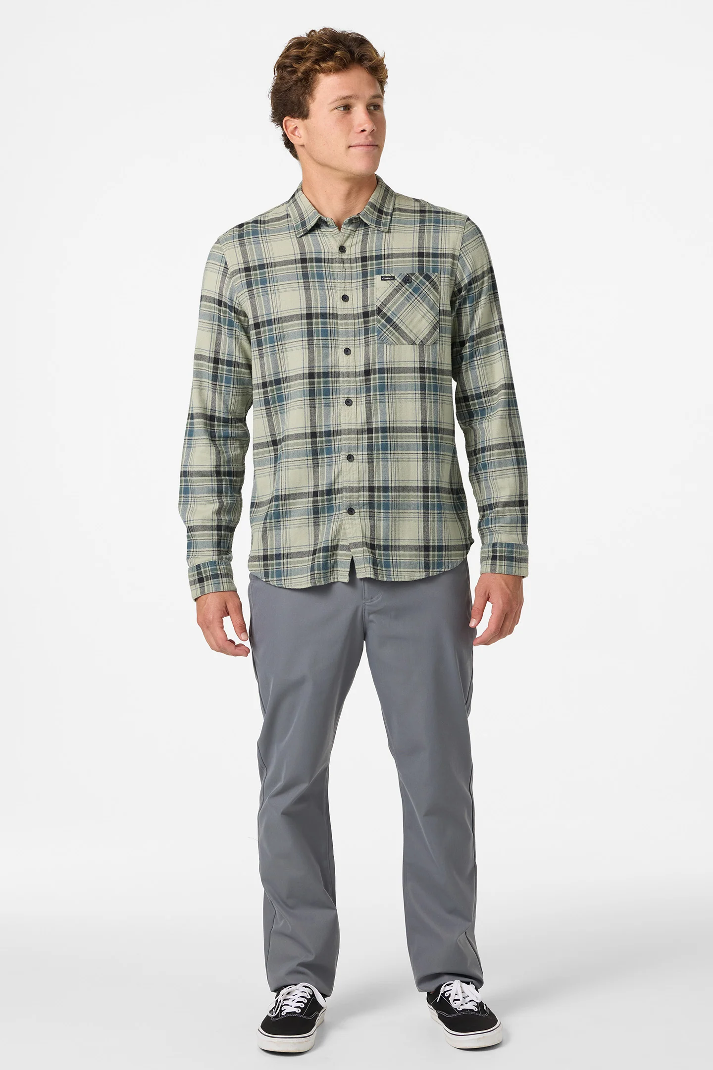 Redmond Plaid Flannel Standard Fit Long Sleeve Shirt - Image 5