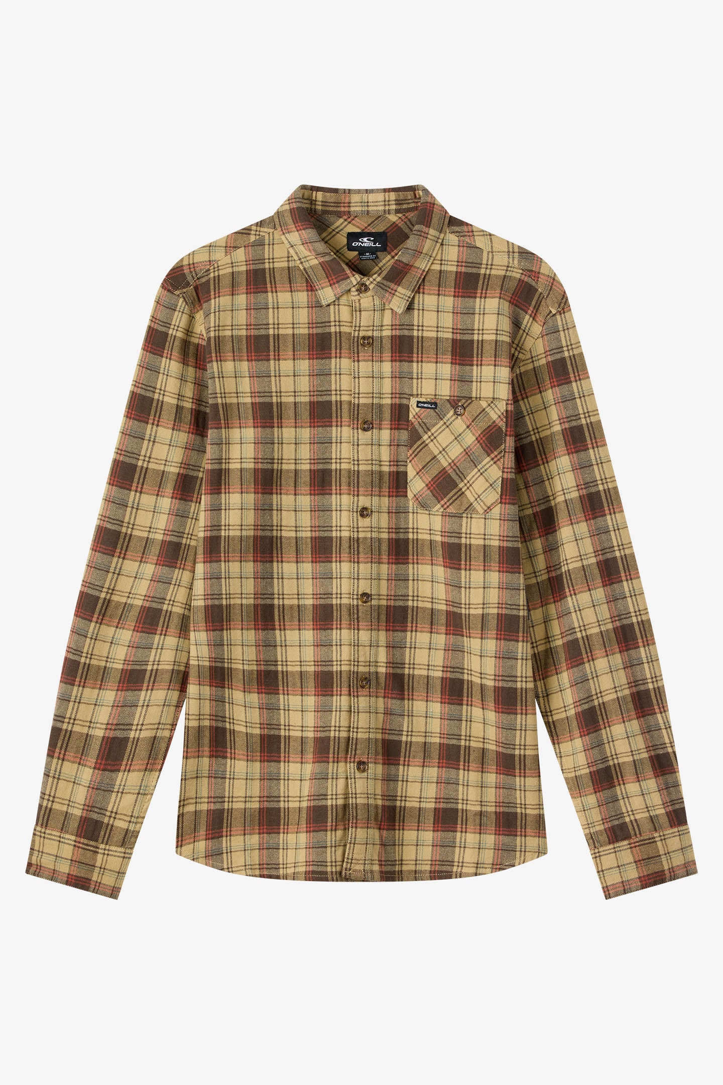 Redmond Plaid Flannel Standard Fit Long Sleeve Shirt