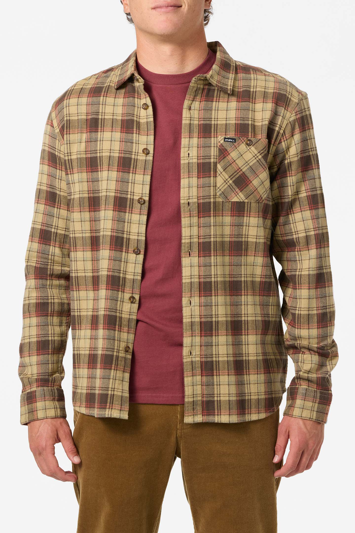 Redmond Plaid Flannel Standard Fit Long Sleeve Shirt - Image 2
