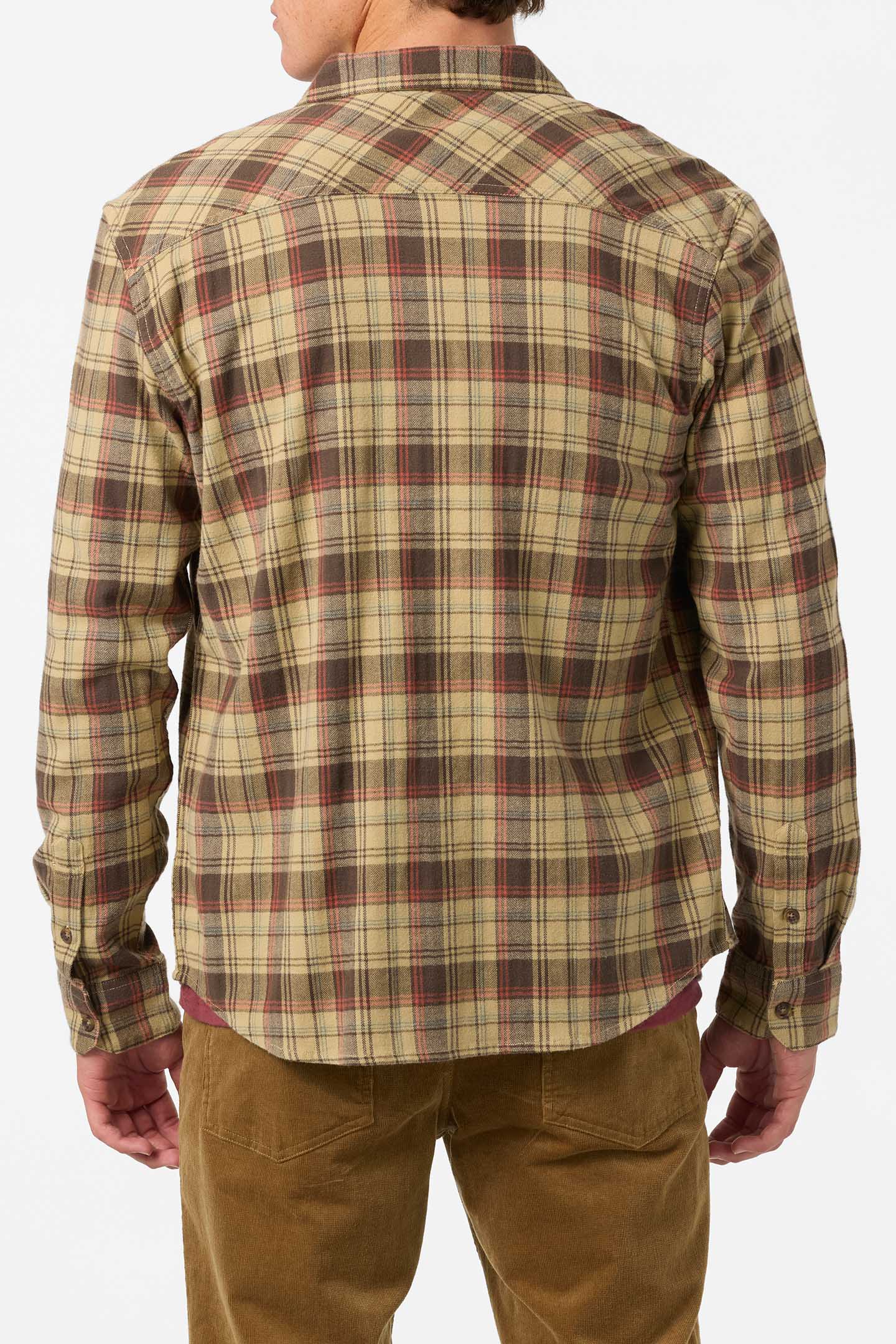 Redmond Plaid Flannel Standard Fit Long Sleeve Shirt - Image 5