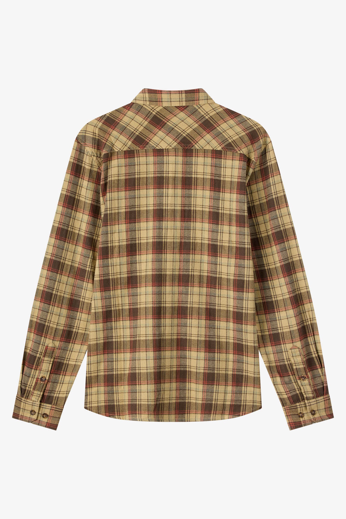 Redmond Plaid Flannel Standard Fit Long Sleeve Shirt - Image 6