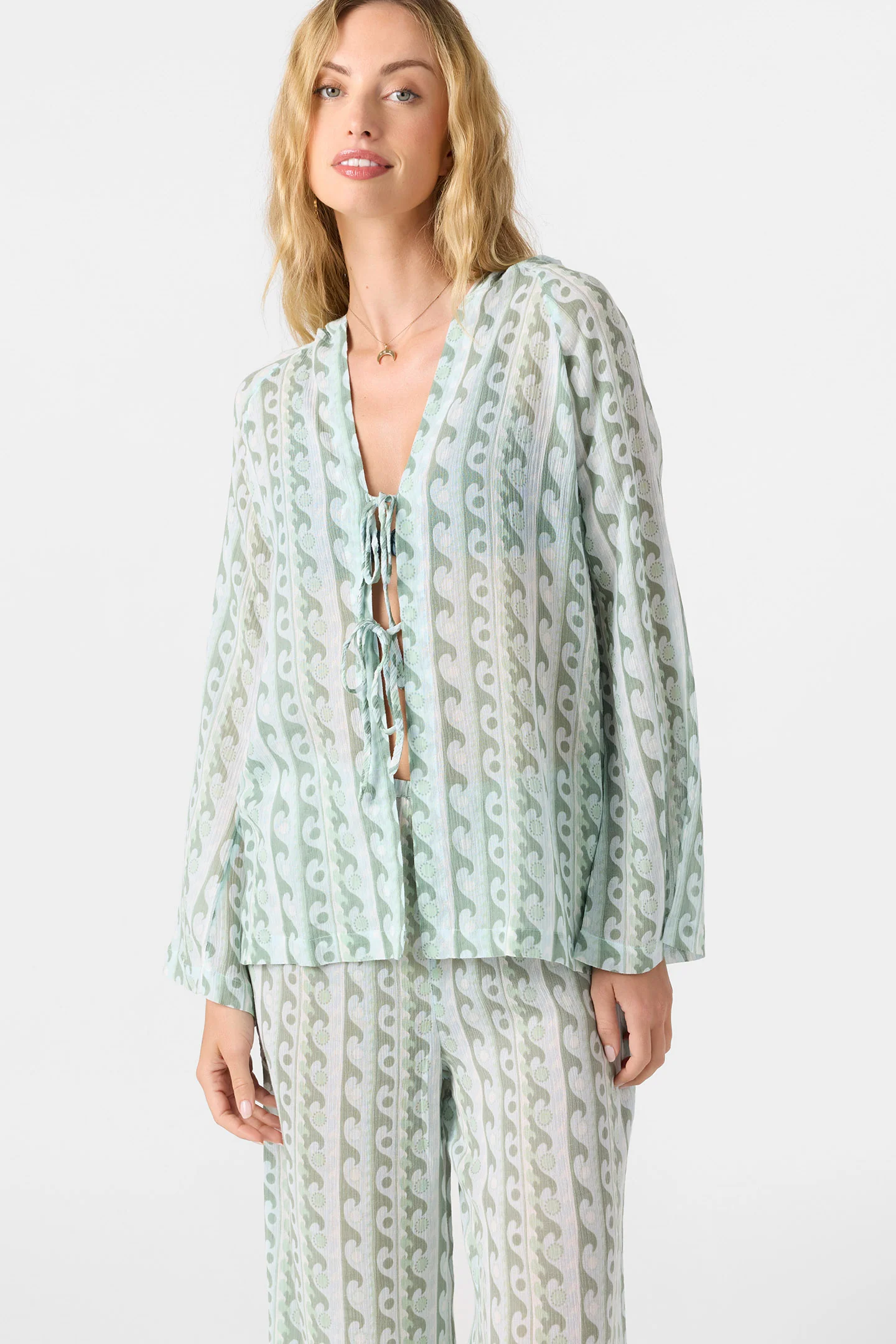 Regina Hoodie Printed Top - Image 5