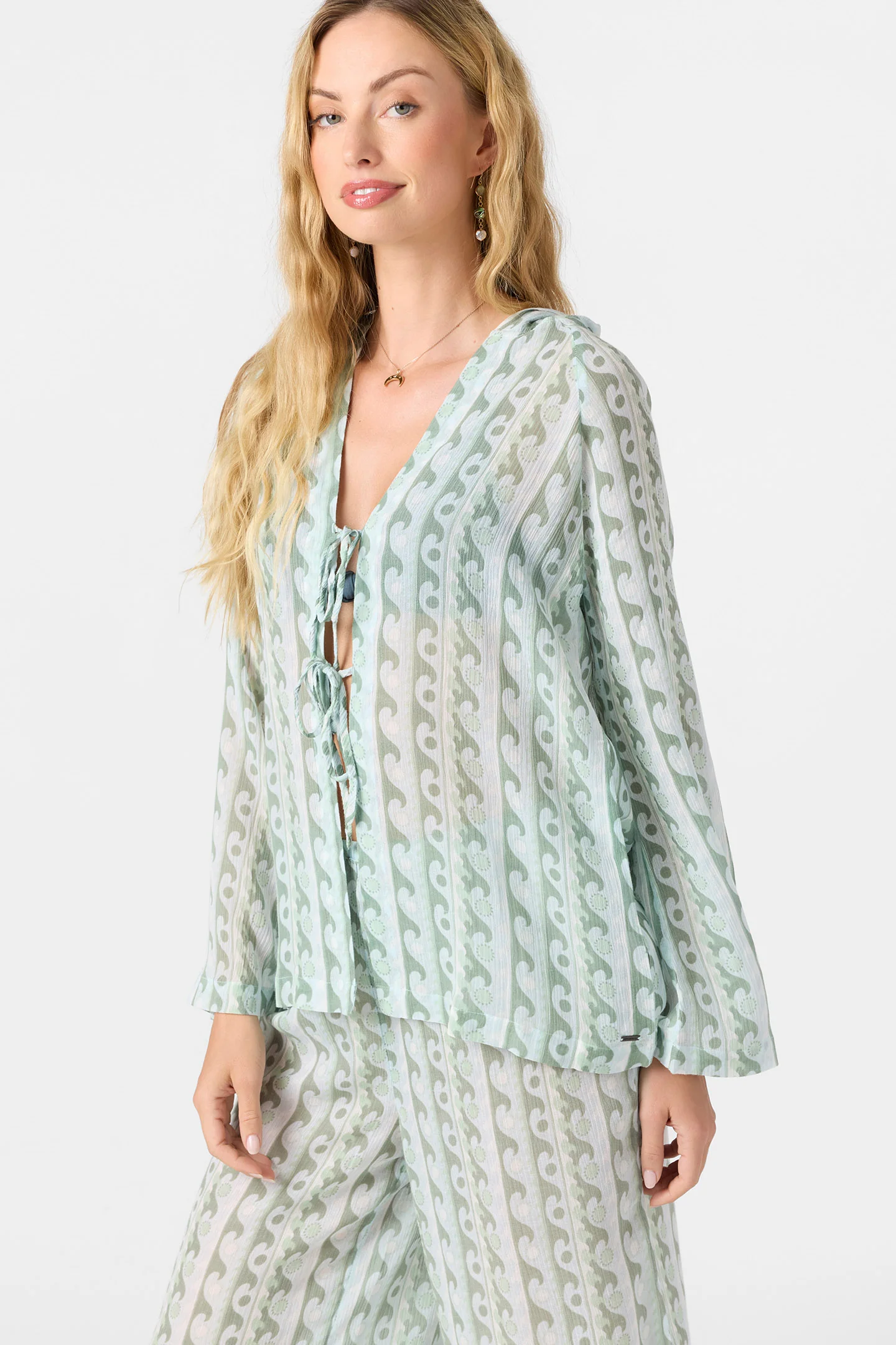 Regina Hoodie Printed Top - Image 6